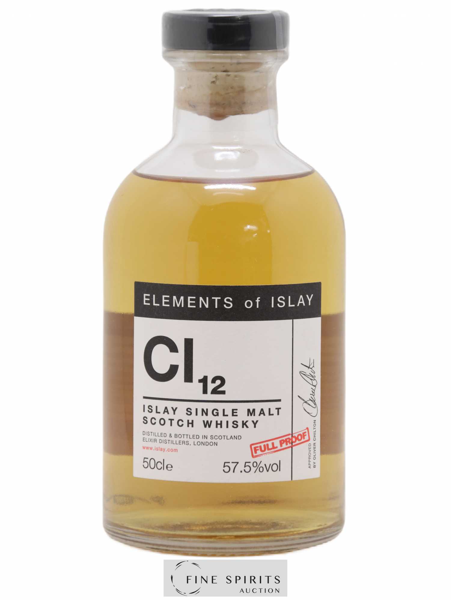 Elements Of Islay Elixir Distillers CI12 Full Proof 50cl - Posten von 1 Flasche - 0