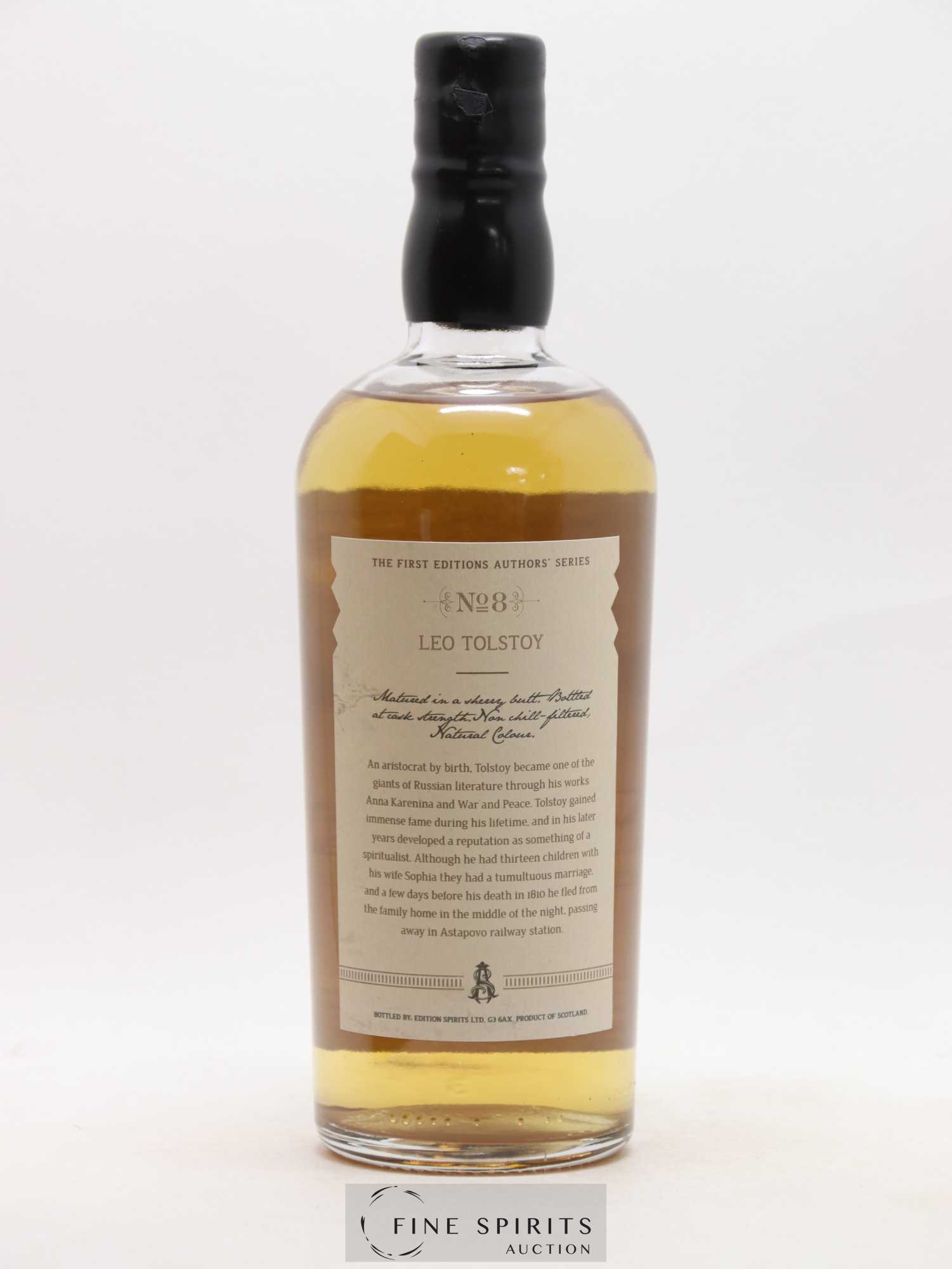 Ben Nevis 19 years 1996 Edition Spirits Author's Series n°8 Sherry Butt Cask - One of 255 - bottled 2015 The First Editions - Lot of 1 bottle - 2