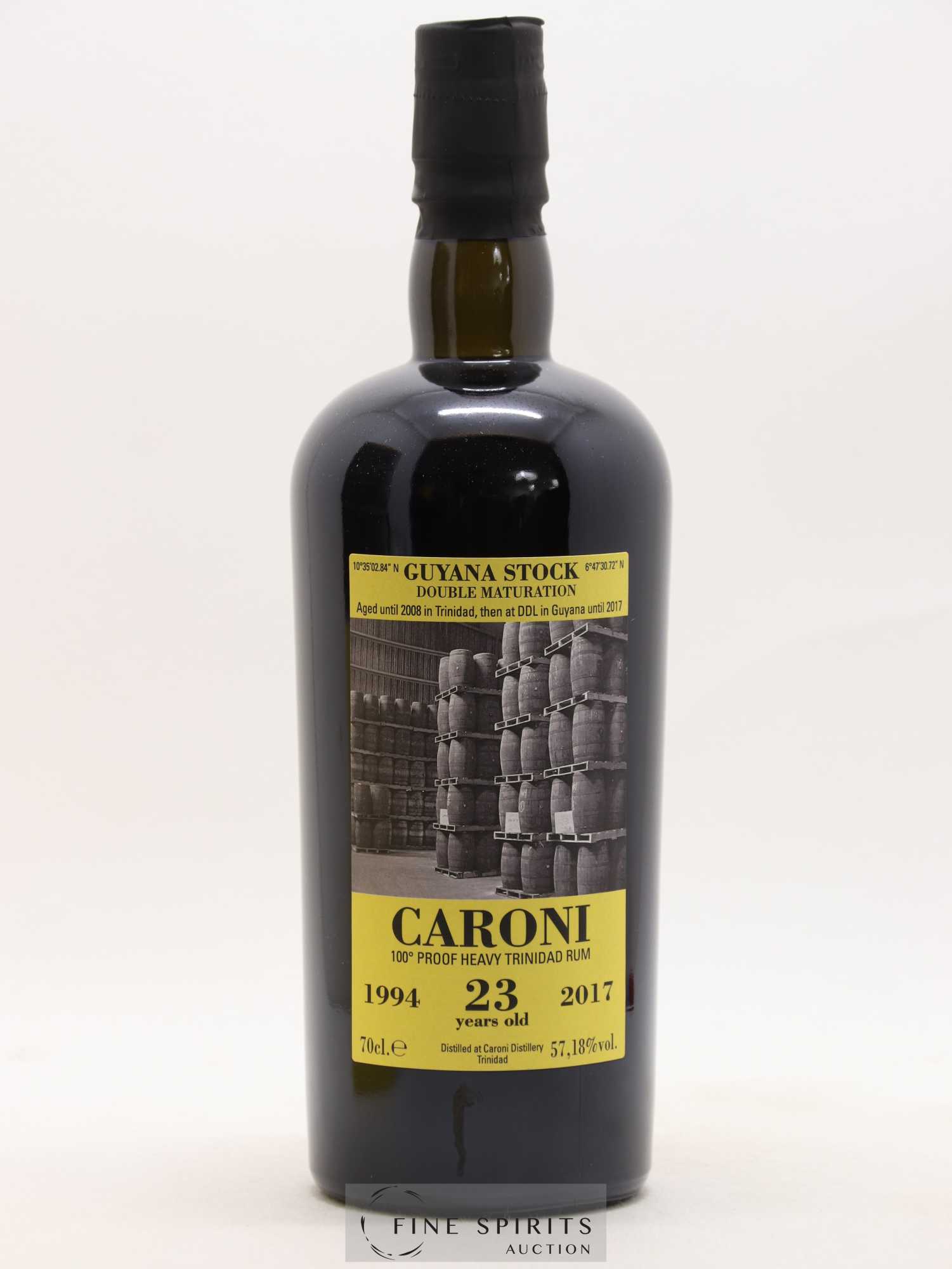 Caroni 23 years 1994 Velier 36th Release Double Maturation - bottled 2017 Guyana Stock - Lot de 1 bouteille - 1