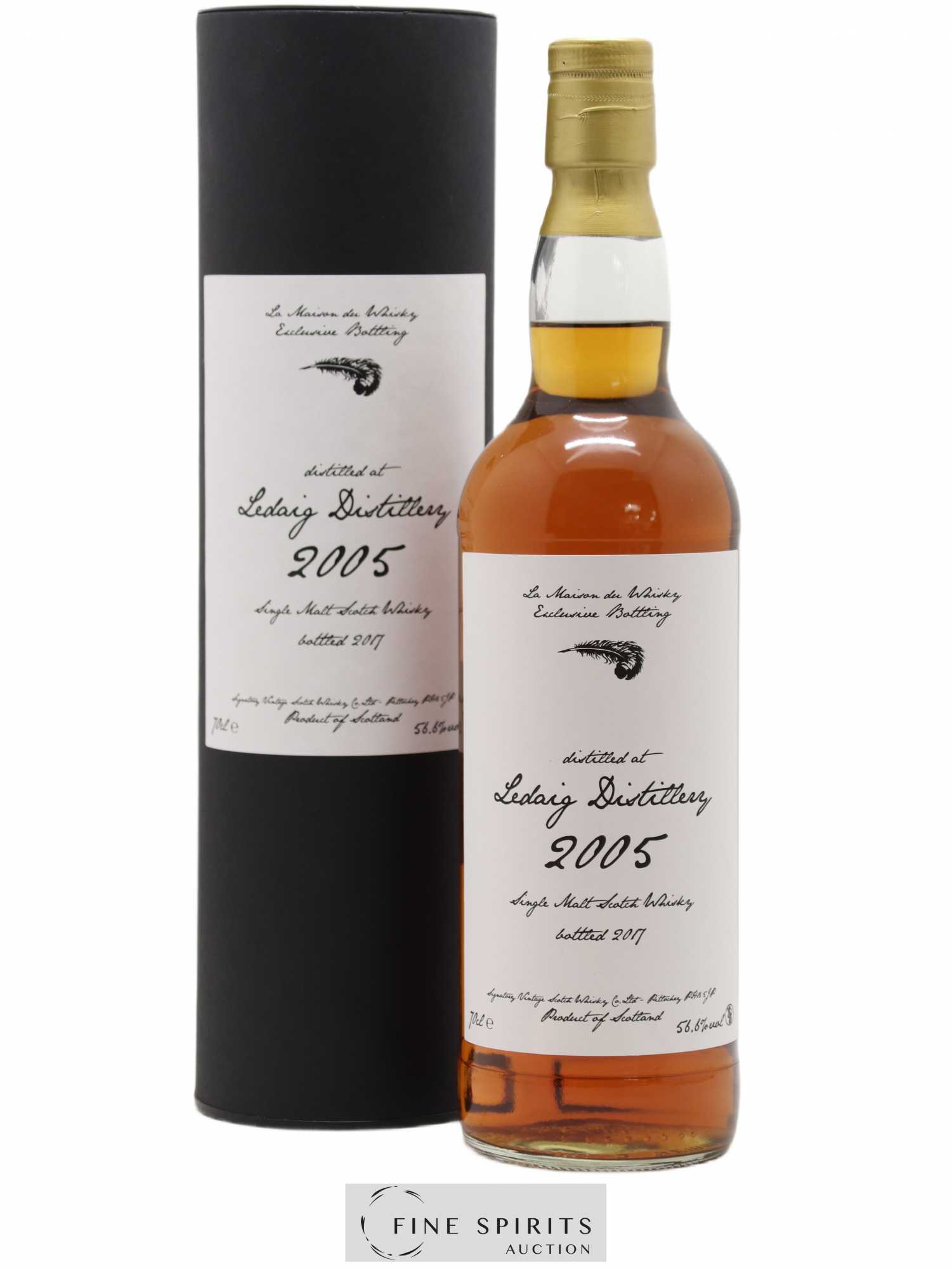 Ledaig 2005 Signatory Vintage Sherry Butt n°900155 - One of 648 - bottled 2017 - Lot de 1 bouteille - 0