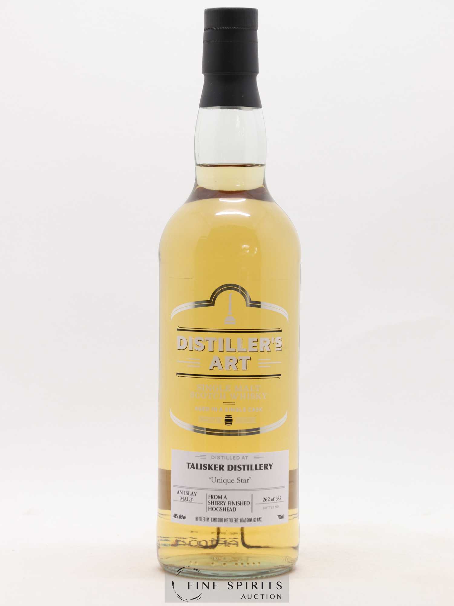 Talisker Langside Distillers Unique Star Sherry Hogshead - One of 355 Distiller's Art - Lot de 1 bouteille - 1