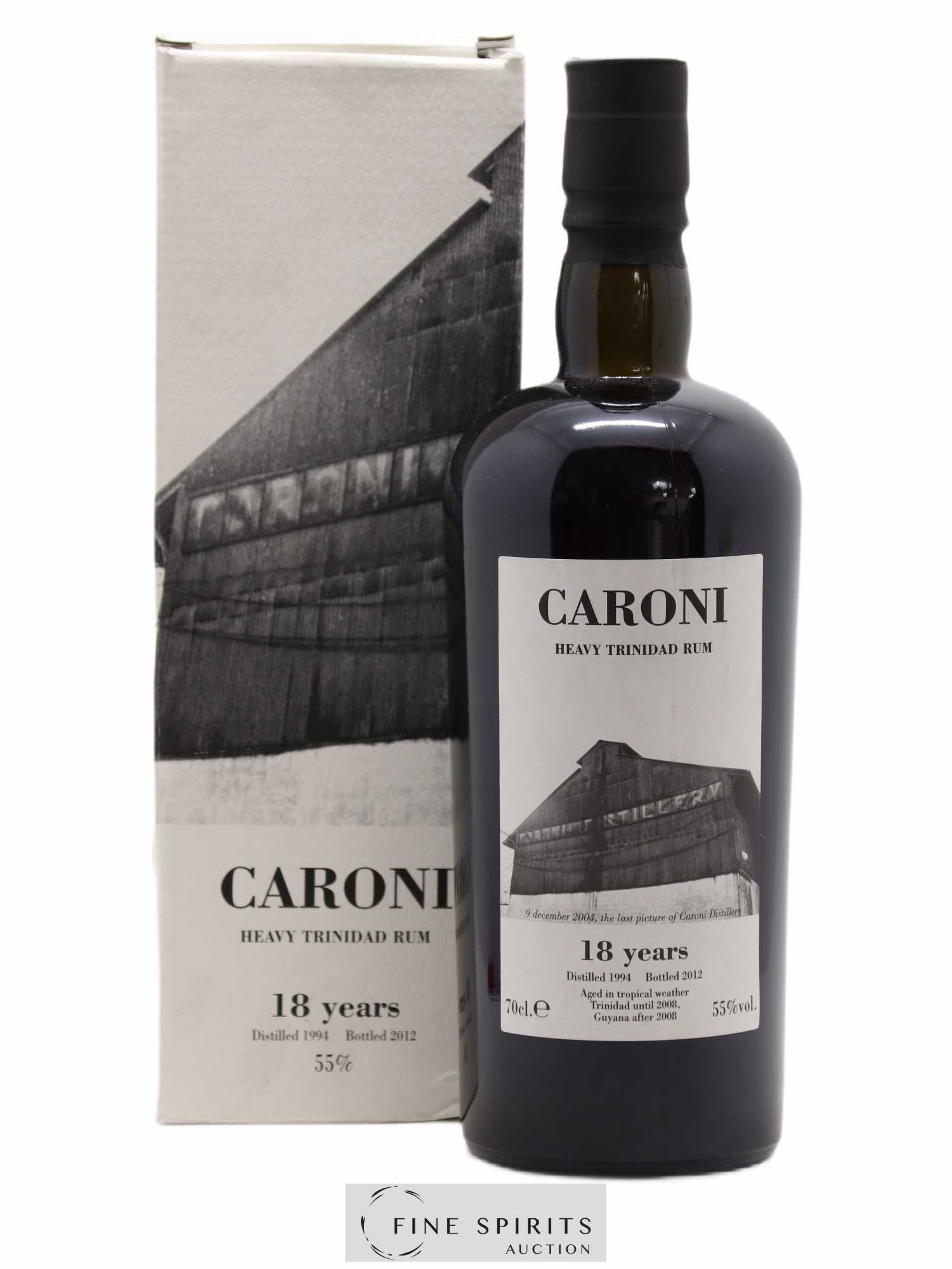 Caroni 18 years 1994 Velier Stock of 23 Barrels One of 6943 - bottled 2012 - Lot de 1 bouteille - 0