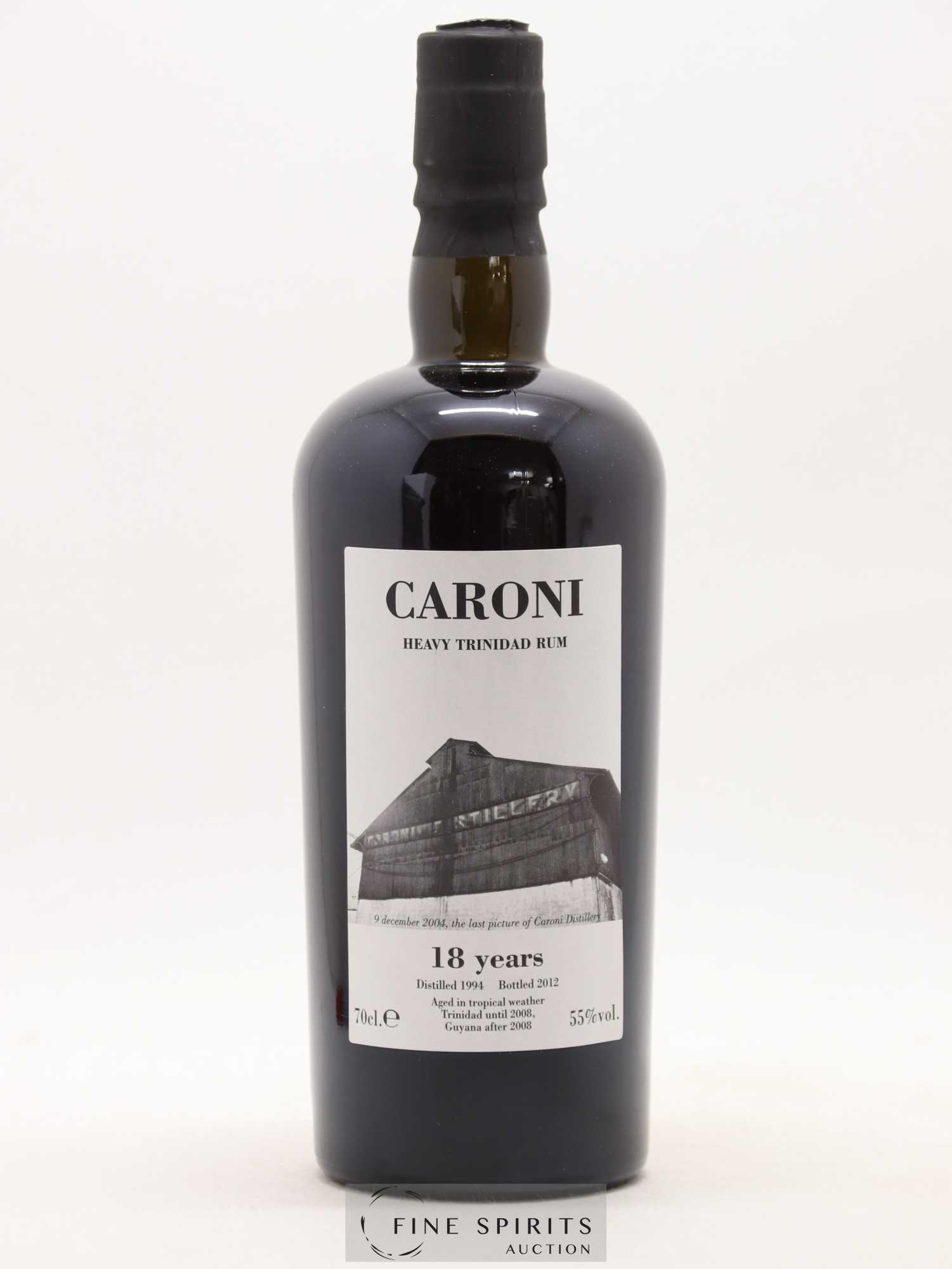 Caroni 18 years 1994 Velier Stock of 23 Barrels One of 6943 - bottled 2012 - Lot de 1 bouteille - 1
