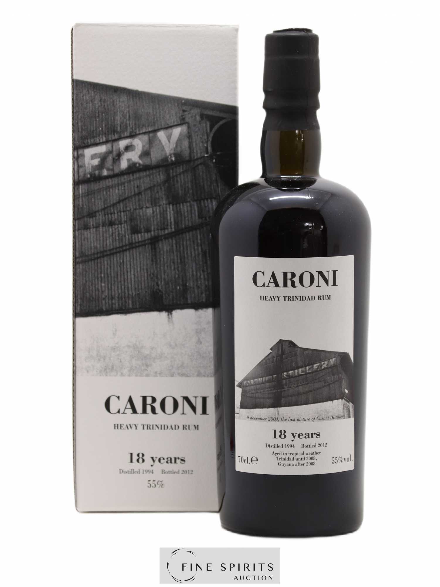 Caroni 18 years 1994 Velier Stock of 23 Barrels One of 6943 - bottled 2012 - Lot de 1 bouteille - 0