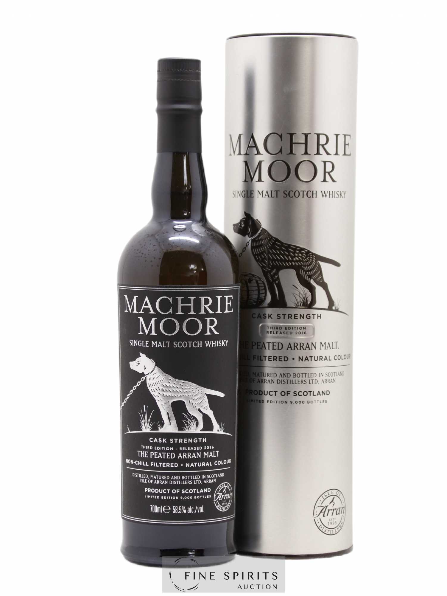 Machrie Moor Of. The Peated Arran Malt Third Edition - One of 9000 - Release 2016 - Posten von 1 Flasche - 0