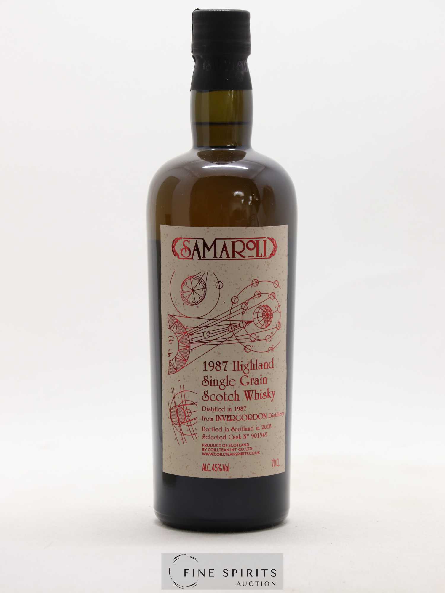 Invergordon 1987 Samaroli Cask n°901545 - One of 270 - bottled 2018 - Lot de 1 bouteille - 1