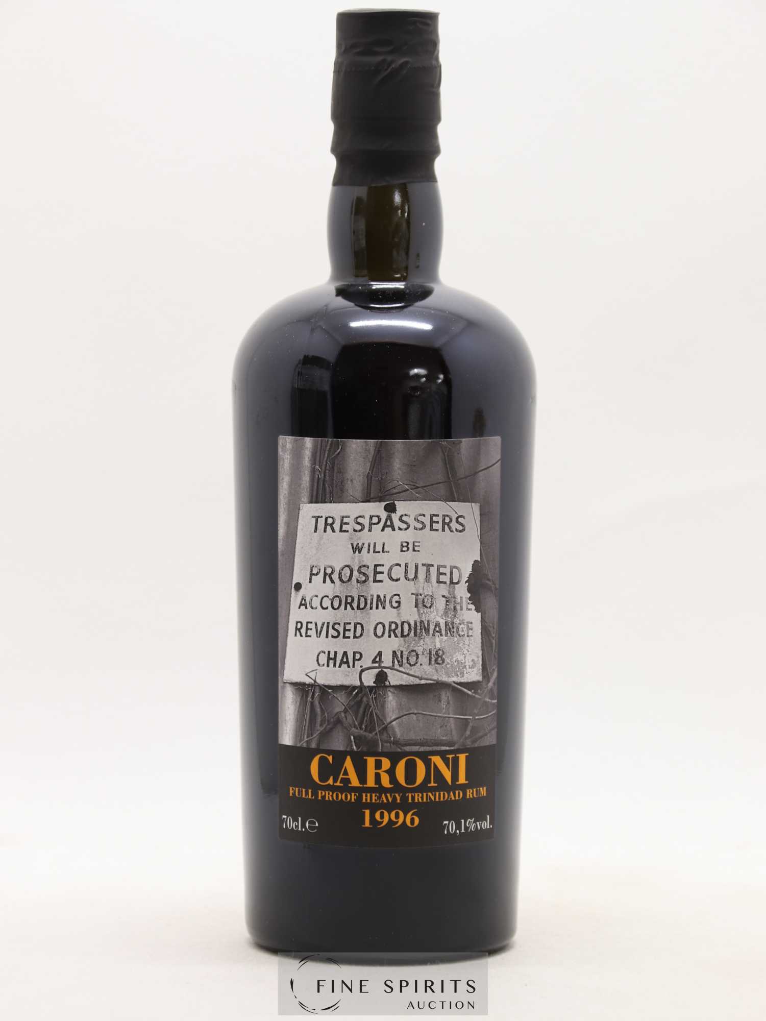 Caroni 20 years 1996 Velier Trespassers 35th Release - 3038 bottles - bottled 2016 Full Proof - Posten von 1 Flasche - 1