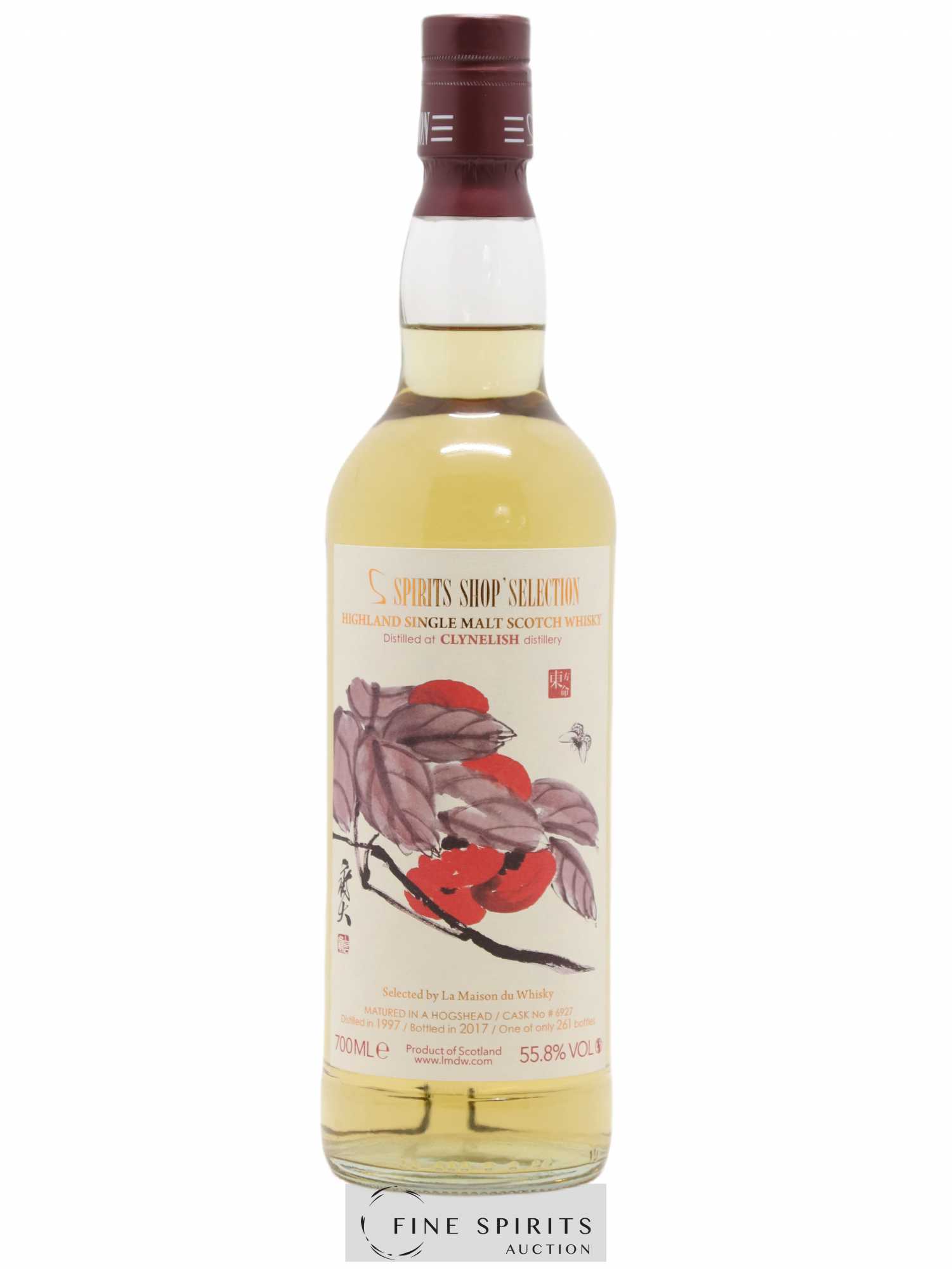 Clynelish 1997 Spirits Shop' Selection Hogshead Cask n°6927 - One of 261 - bottled 2017 - Lot de 1 bouteille - 0