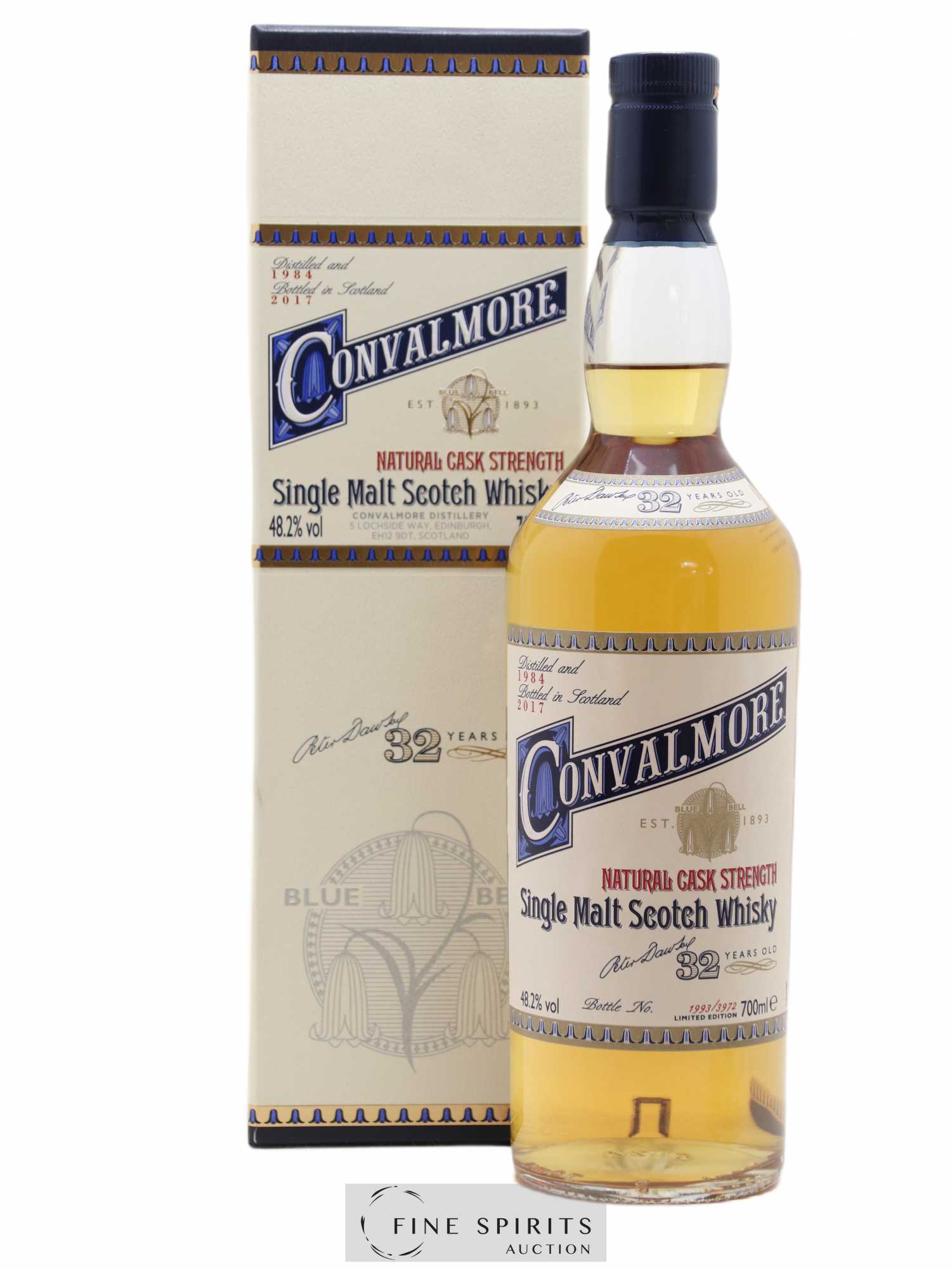 Convalmore 32 years 1984 Of. One of 3972 - bottled 2017 Classic Malts Selection Limited Edition - Lot de 1 bouteille - 0