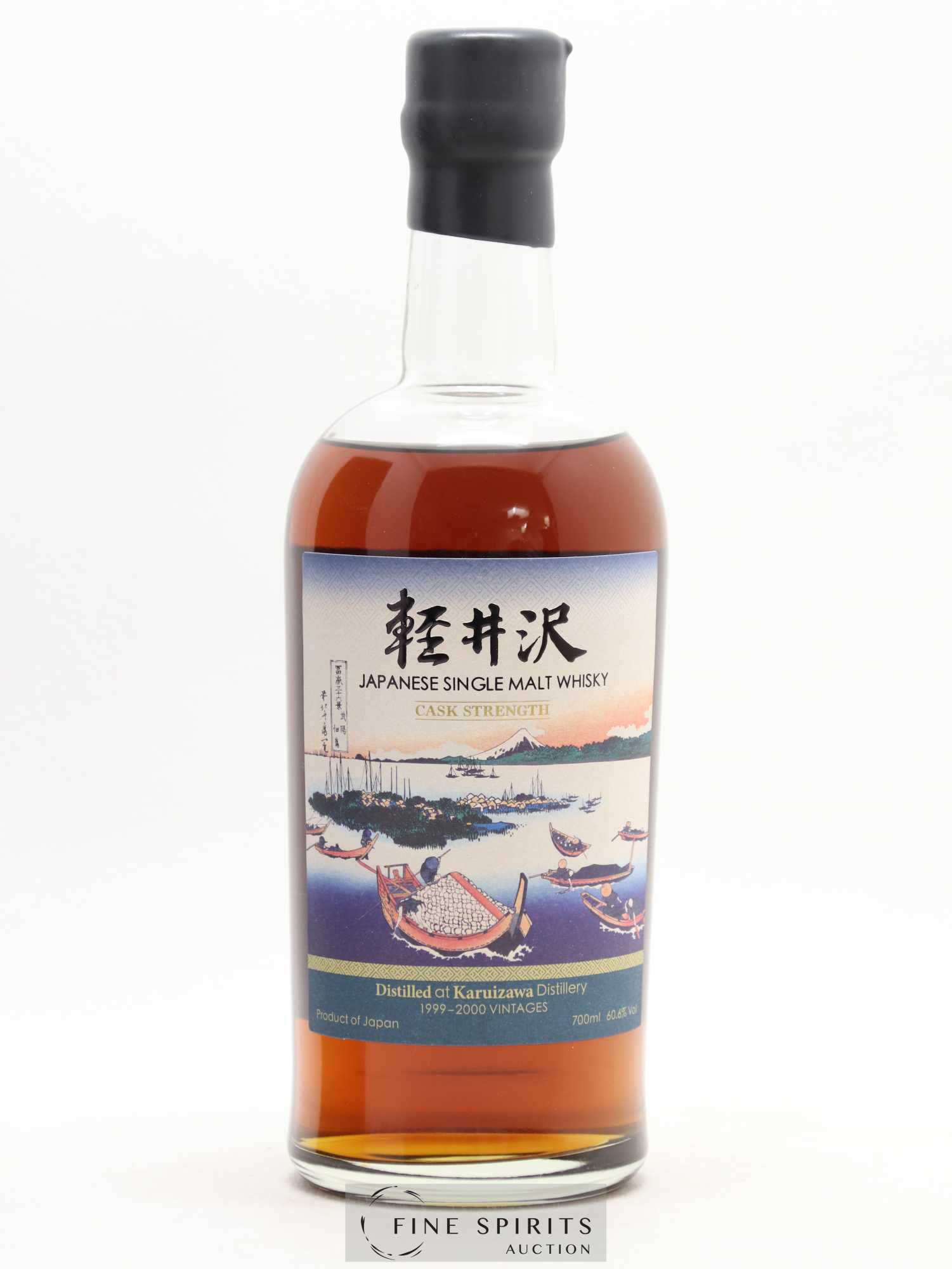 Karuizawa Of. Vintage 1999 & 2000 Batch 15 - Cask Strength Mount Fuji Serie - Lot de 1 bouteille - 2