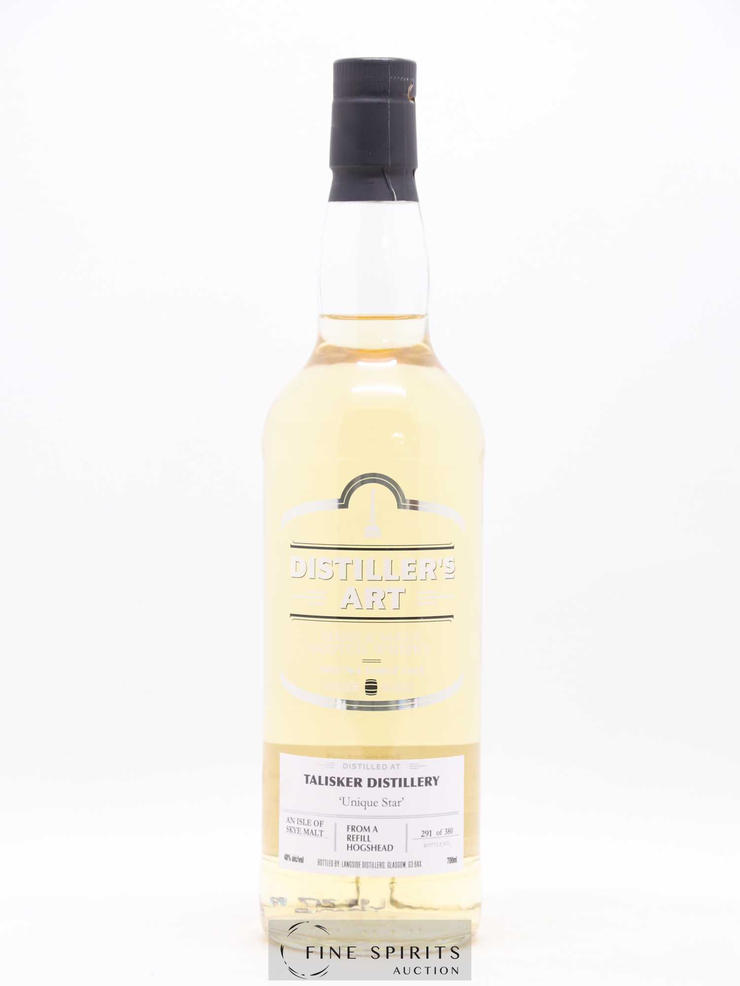 Talisker Langside Distillers Unique Star Refill Hogshead - One of 380 Distiller's Art - Lot de 1 bouteille - 1