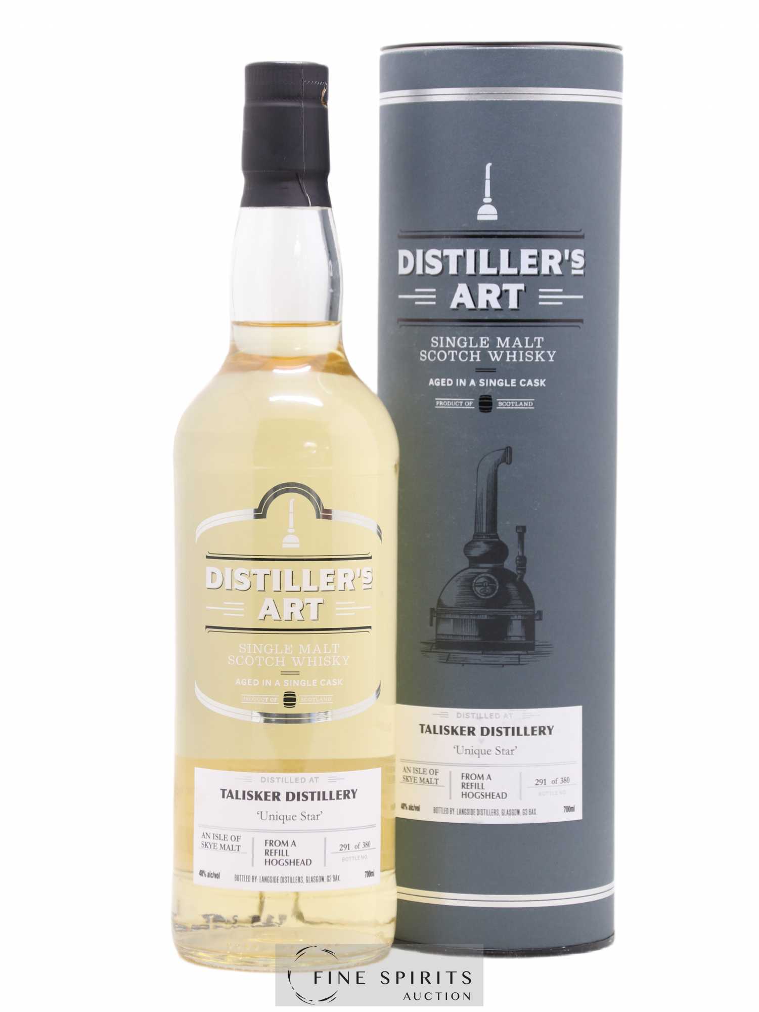 Talisker Langside Distillers Unique Star Refill Hogshead - One of 380 Distiller's Art - Lot de 1 bouteille - 0