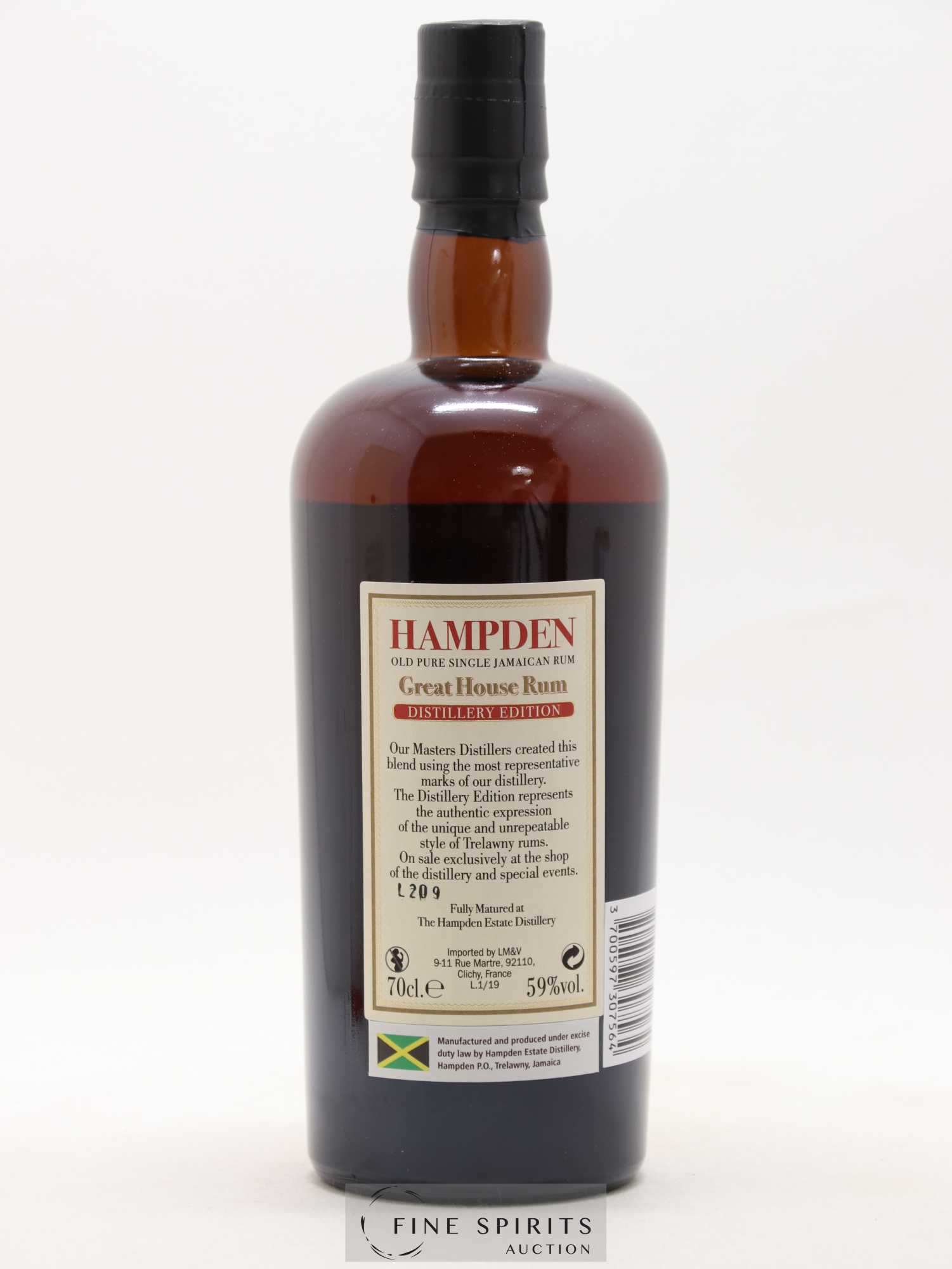 Hampden Of. Great House Distillery Edition - Posten von 1 Flasche - 2