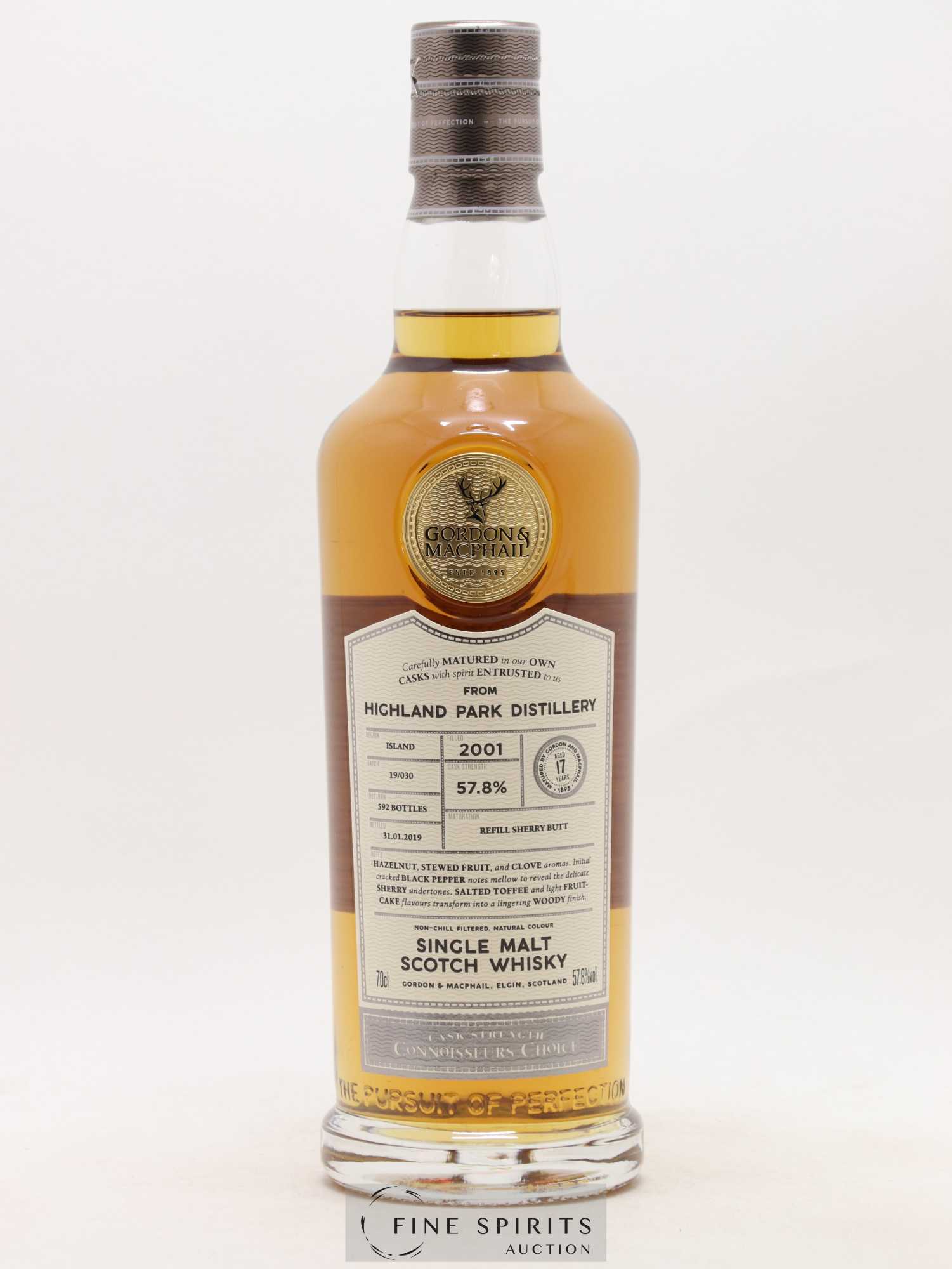 Highland Park 17 years 2001 Gordon & MacPhail Batch 19-030 - One of 592 - bottled 2019 Connoisseurs Choice - Lot de 1 bouteille - 1