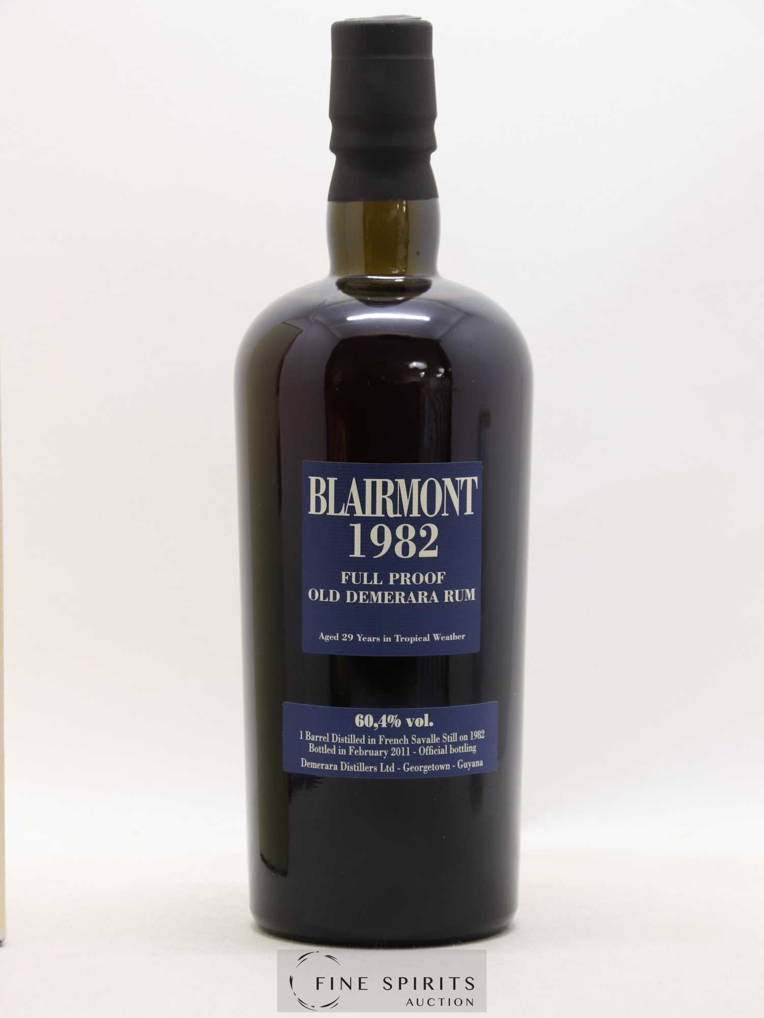 Blairmont 29 years 1982 Of. Barrel B Cask n°10542 - bottled 2011 Full Proof - Lot de 1 bouteille - 1