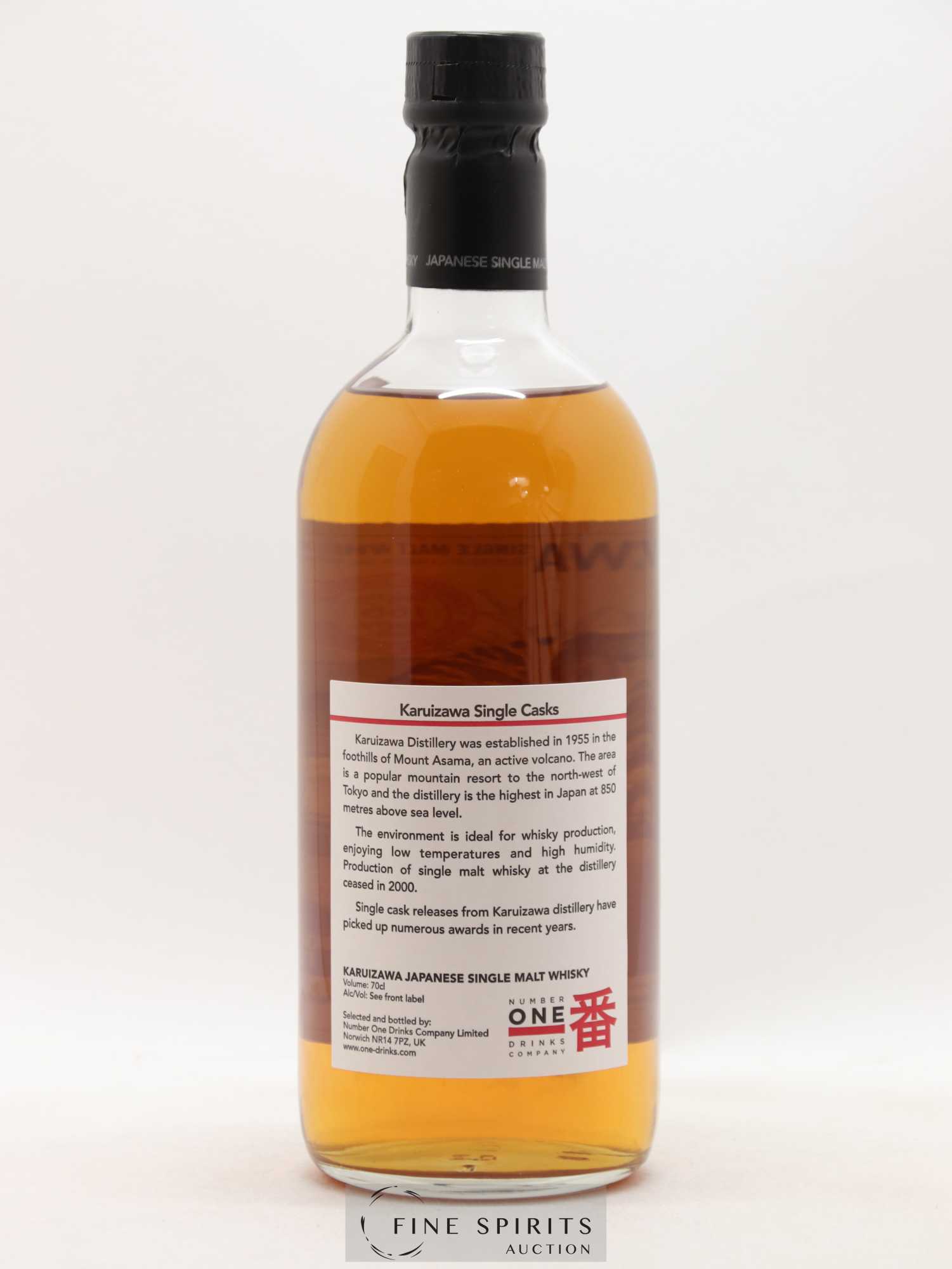 Karuizawa 2000 Of. Sherry Butt - Cask n°166 - bottled 2013 LMDW - Lot de 1 bouteille - 2