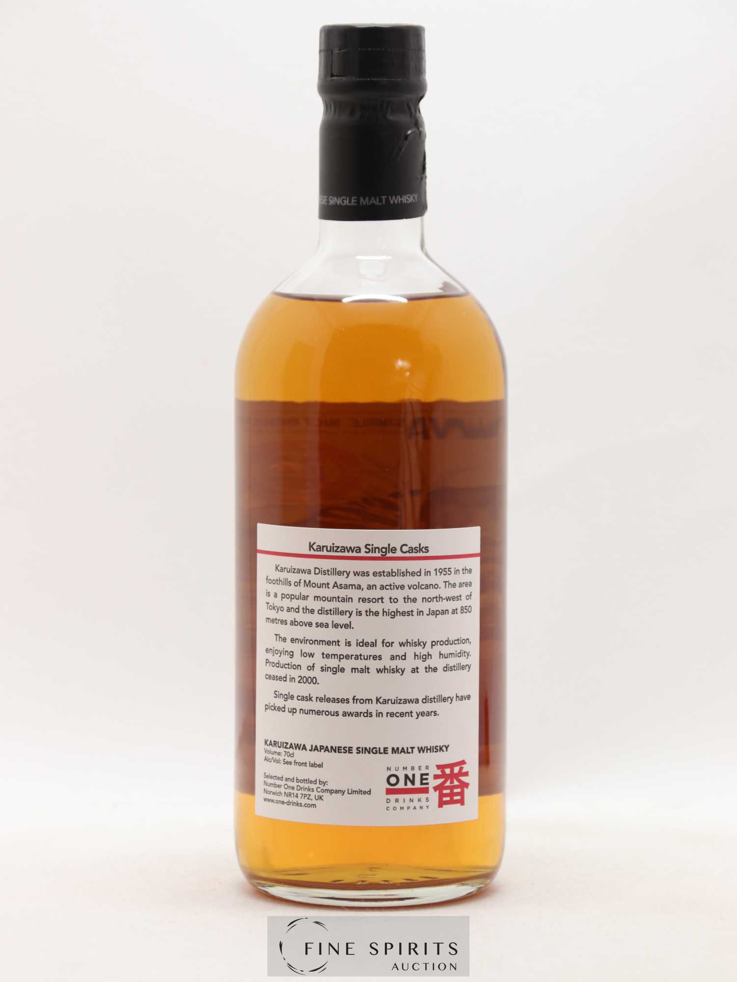 Karuizawa 2000 Of. Sherry Butt - Cask n°166 - bottled 2013 LMDW - Lot de 1 bouteille - 2