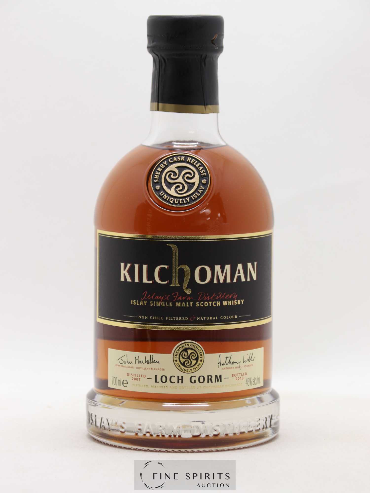 Kilchoman 2007 Of. Loch Gorm bottled 2013 - Lot de 1 bouteille - 1