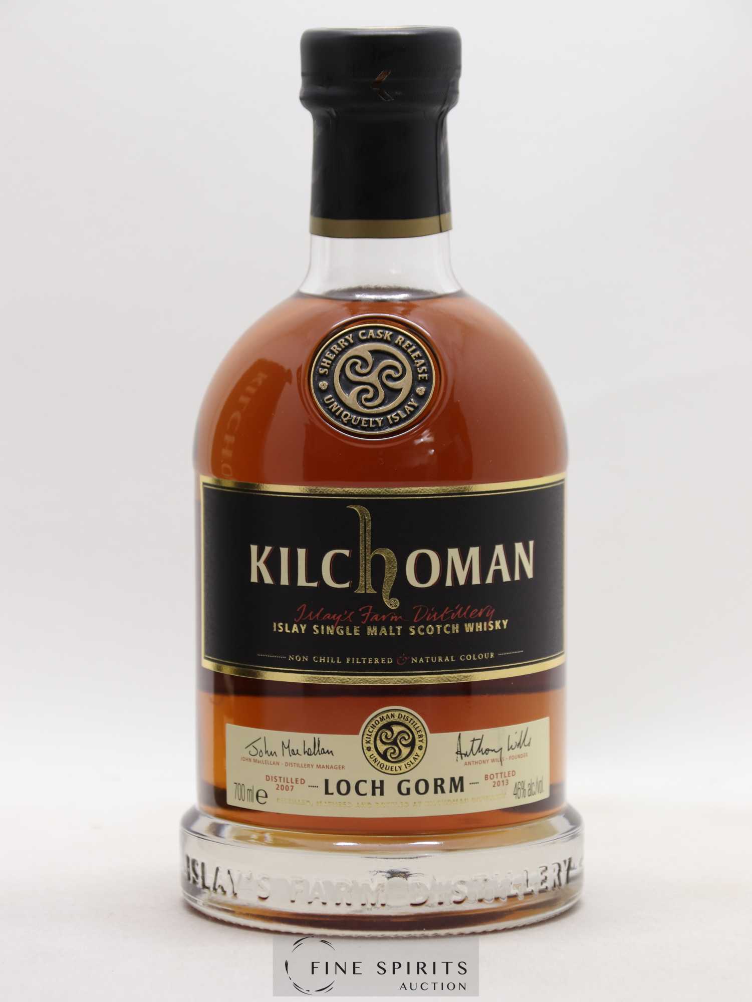 Kilchoman 2007 Of. Loch Gorm bottled 2013 - Lot de 1 bouteille - 1