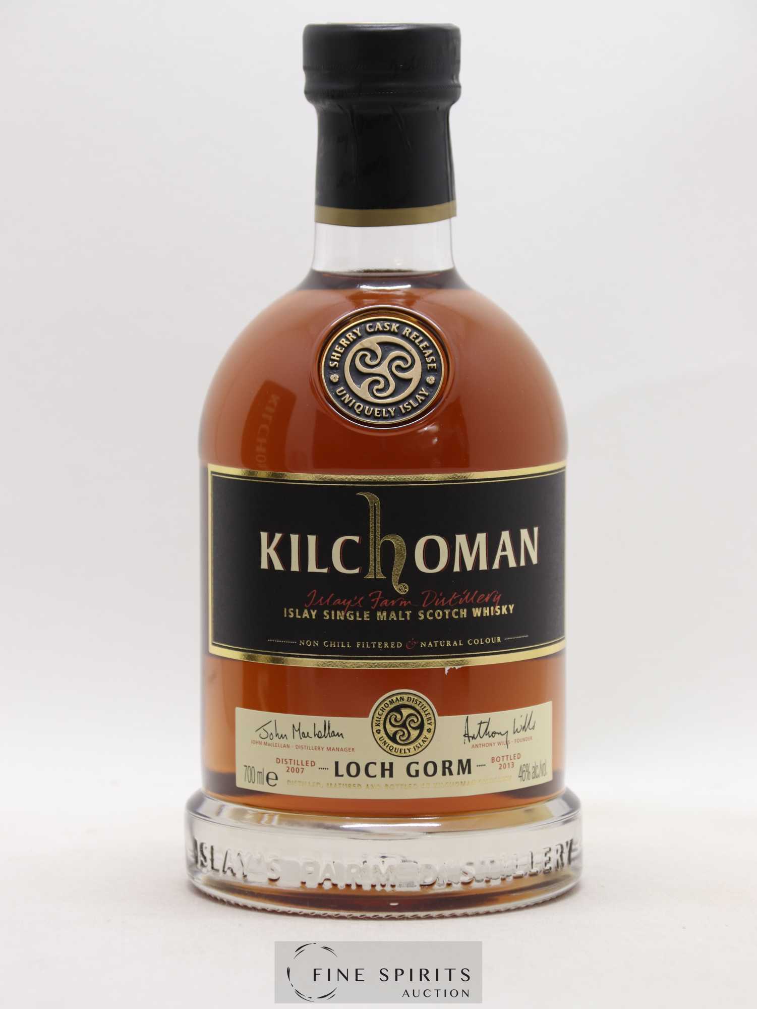 Kilchoman 2007 Of. Loch Gorm bottled 2013 - Lot de 1 bouteille - 1
