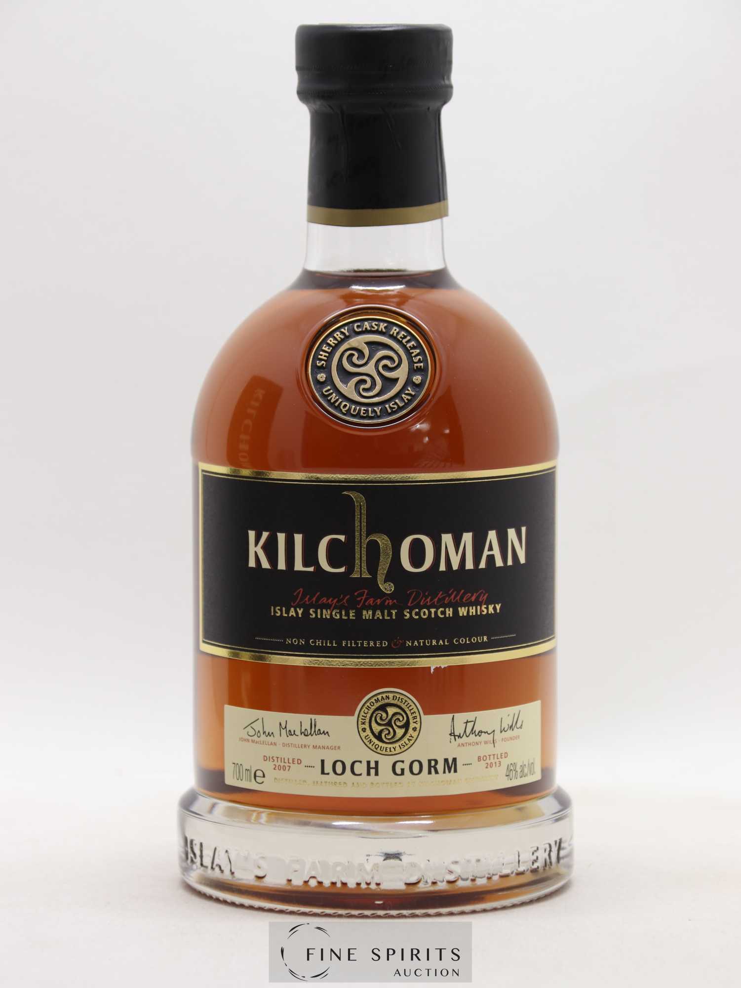 Kilchoman 2007 Of. Loch Gorm bottled 2013 - Lot de 1 bouteille - 1