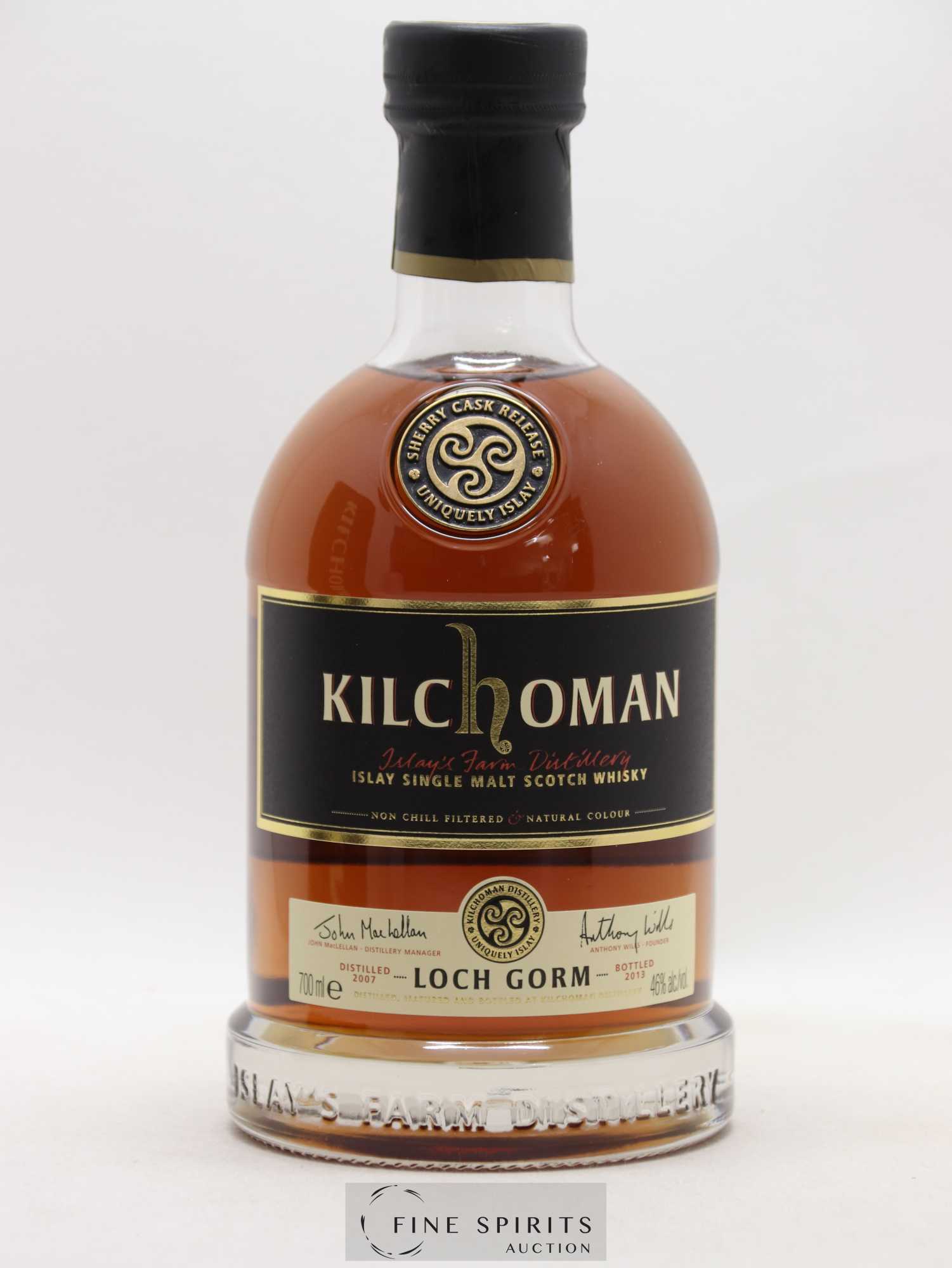 Kilchoman 2007 Of. Loch Gorm bottled 2013 - Lot de 1 bouteille - 1