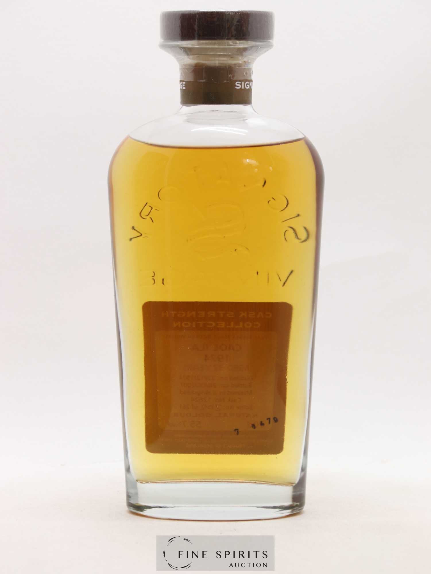 Caol Ila 32 years 1974 Signatory Vintage Cask n°12624 - One of 261 - bottled 2007 Cask Strength Collection - Lot de 1 bouteille - 2
