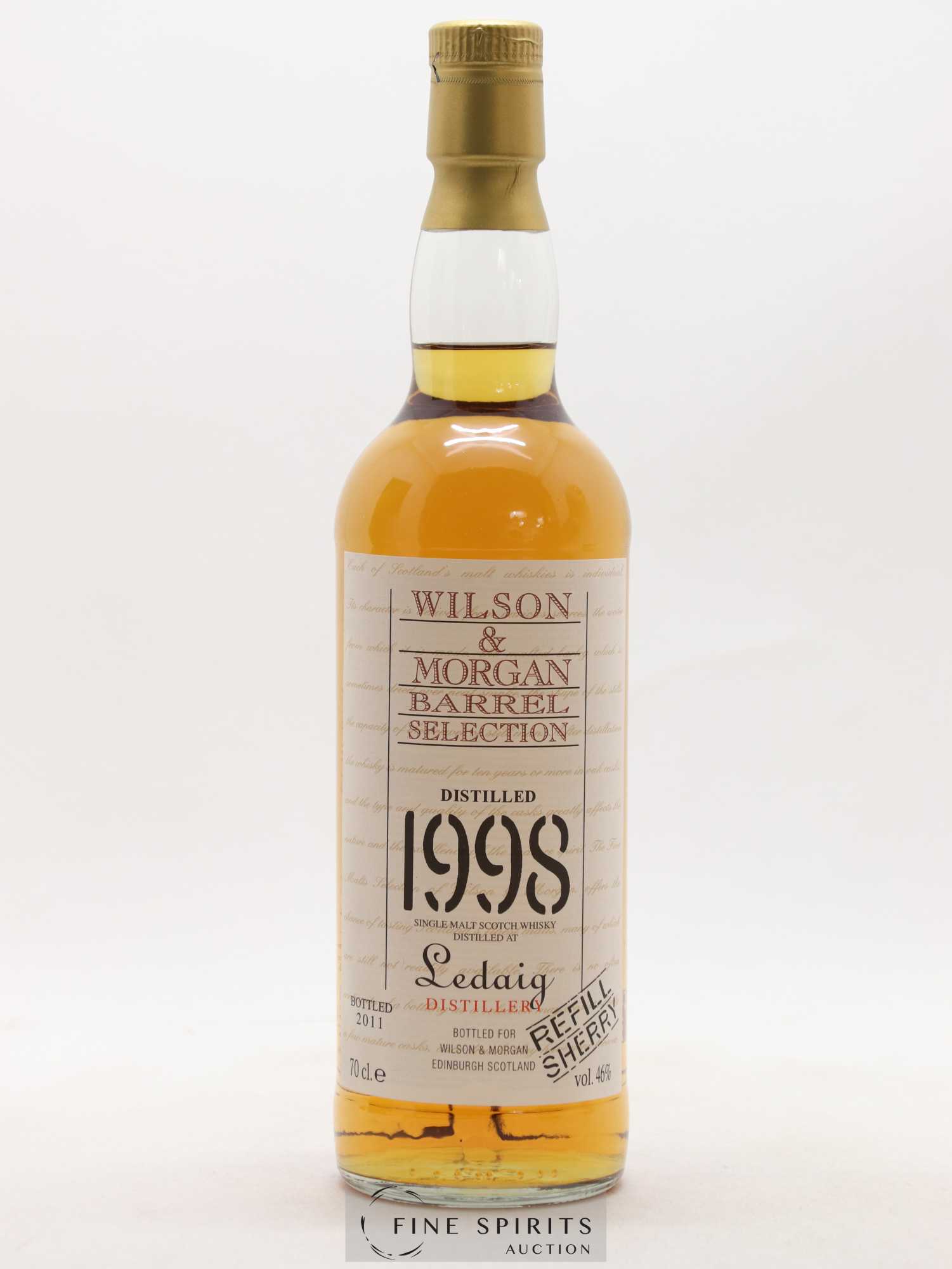 Ledaig 1998 Wilson & Morgan Refill Sherry bottled 2011 Barrel Selection - Posten von 1 Flasche - 1