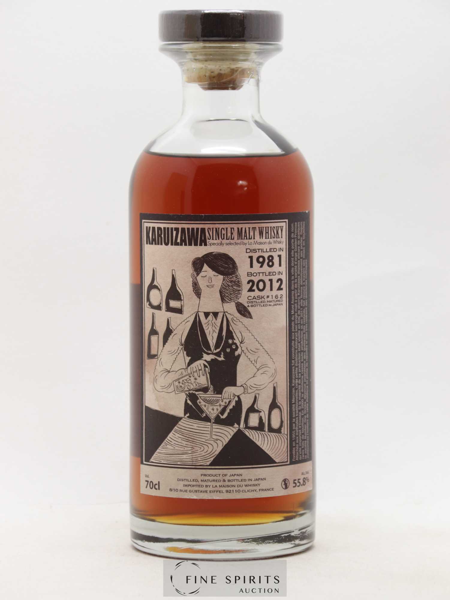 Karuizawa 1981 Number One Drinks Cask n°162 - bottled 2012 LMDW Cocktail Series - Lot de 1 bouteille - 1