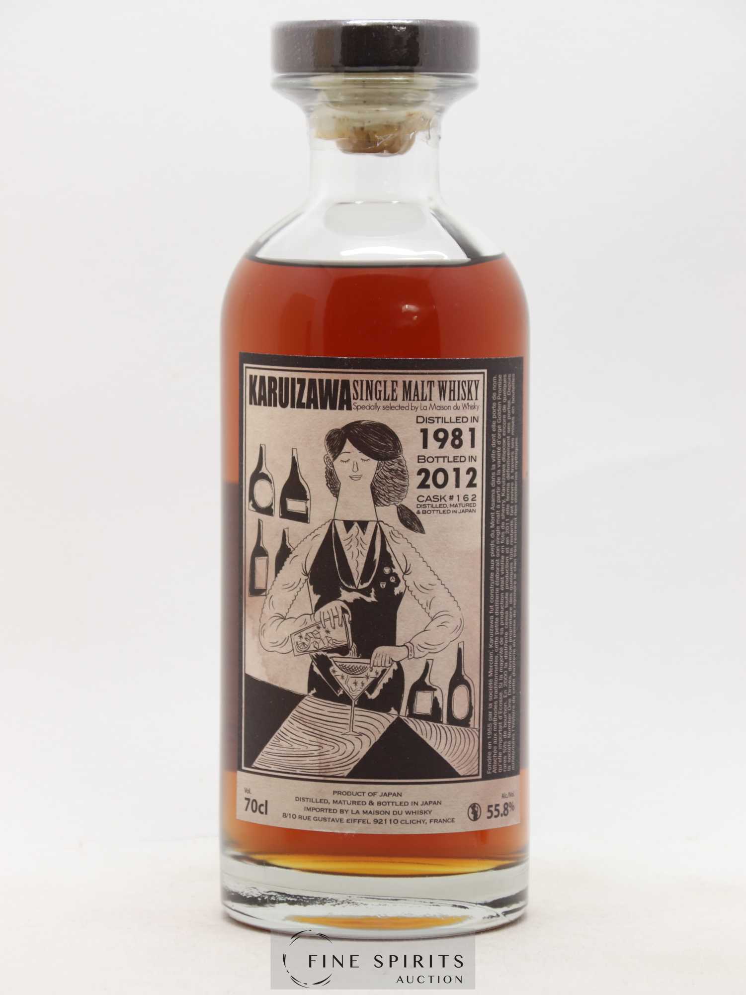 Karuizawa 1981 Number One Drinks Cask n°162 - bottled 2012 LMDW Cocktail Series - Lot de 1 bouteille - 1
