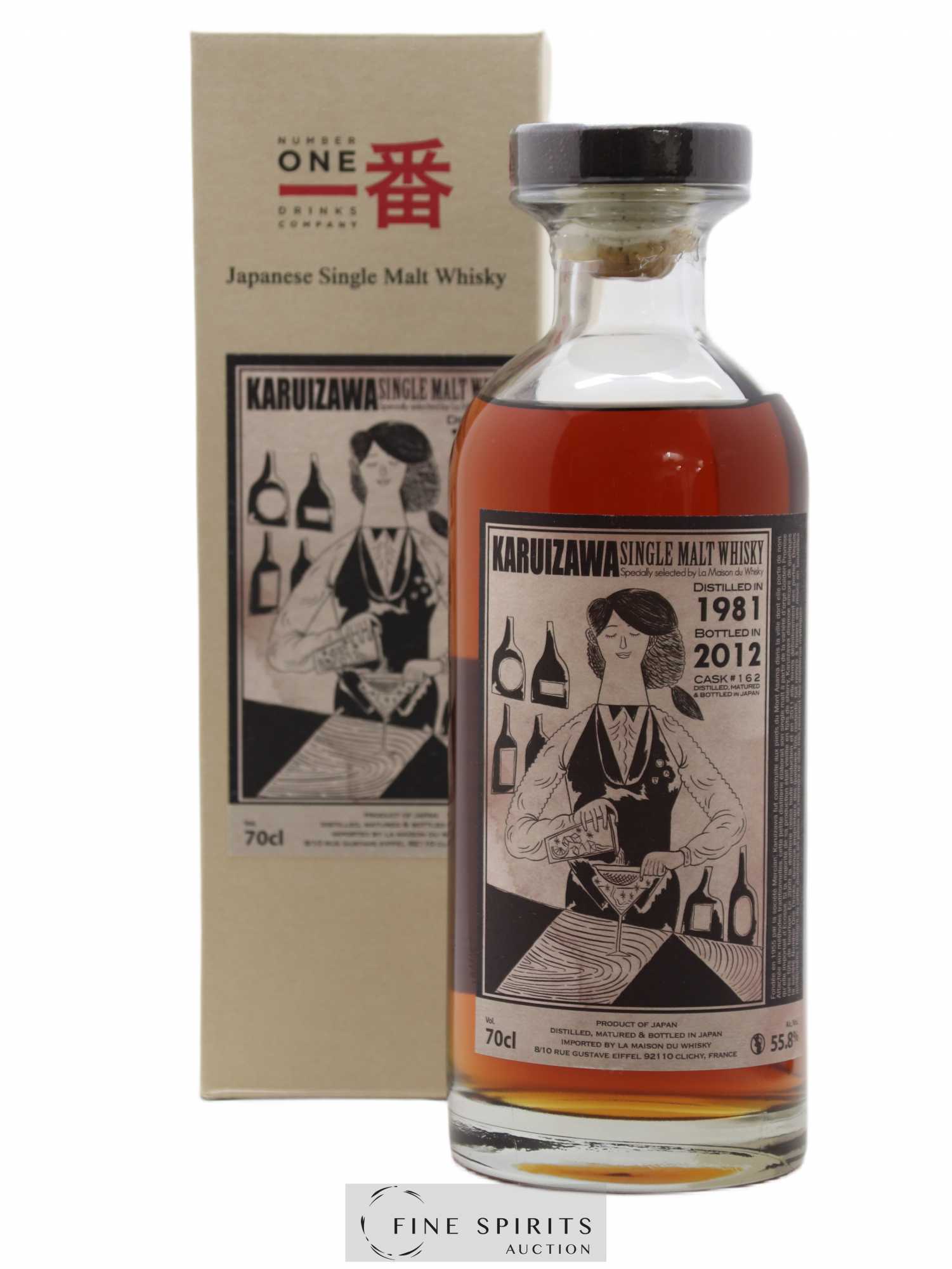Karuizawa 1981 Number One Drinks Cask n°162 - bottled 2012 LMDW Cocktail Series - Lot de 1 bouteille - 0