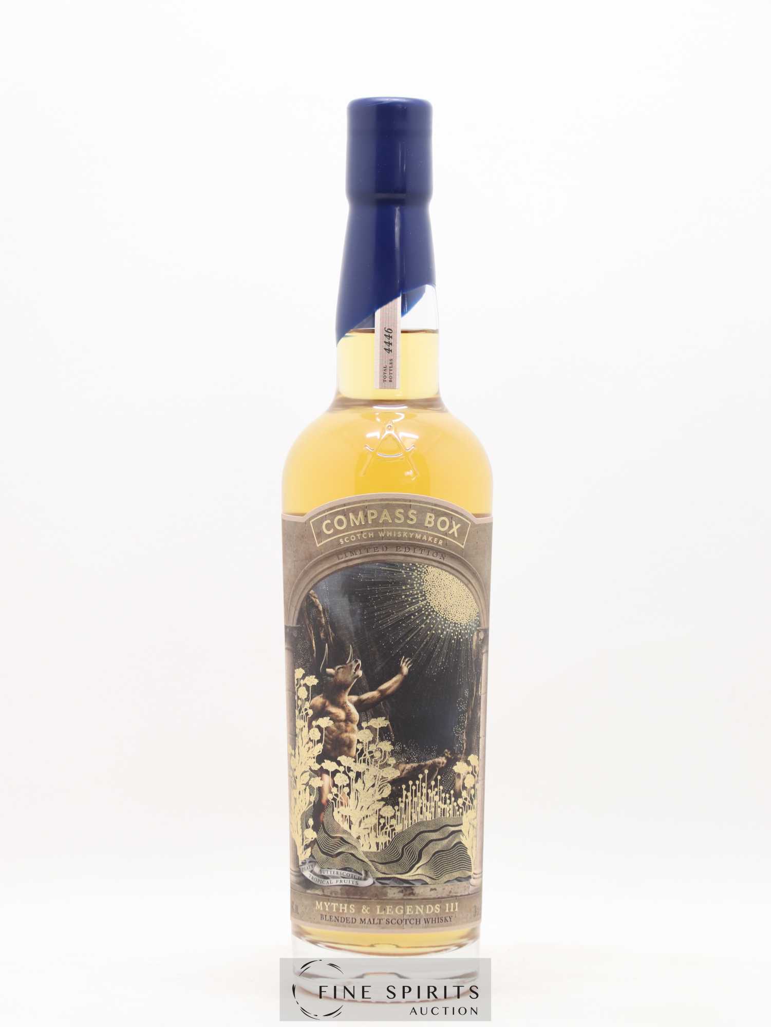 Myths & Legends III Compass Box One of 4446 - bottled 2019 Limited Edition - Lot de 1 bouteille - 1