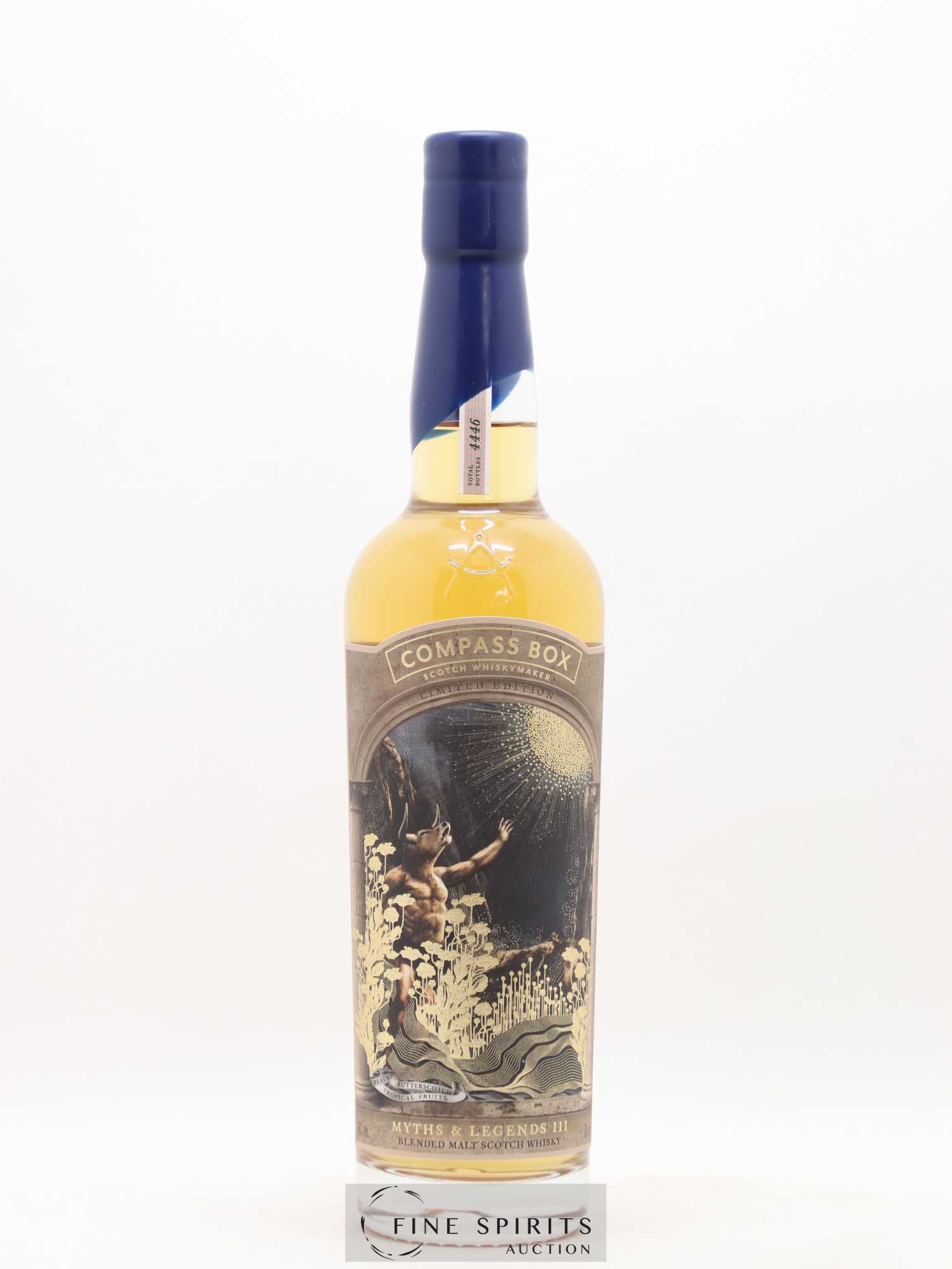 Myths & Legends III Compass Box One of 4446 - bottled 2019 Limited Edition - Lot de 1 bouteille - 1