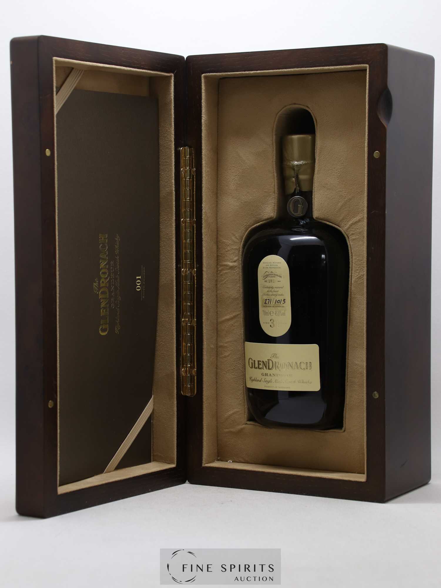 Glendronach 31 years Of. Grandeur One of 1013 - Lot de 1 bouteille - 1