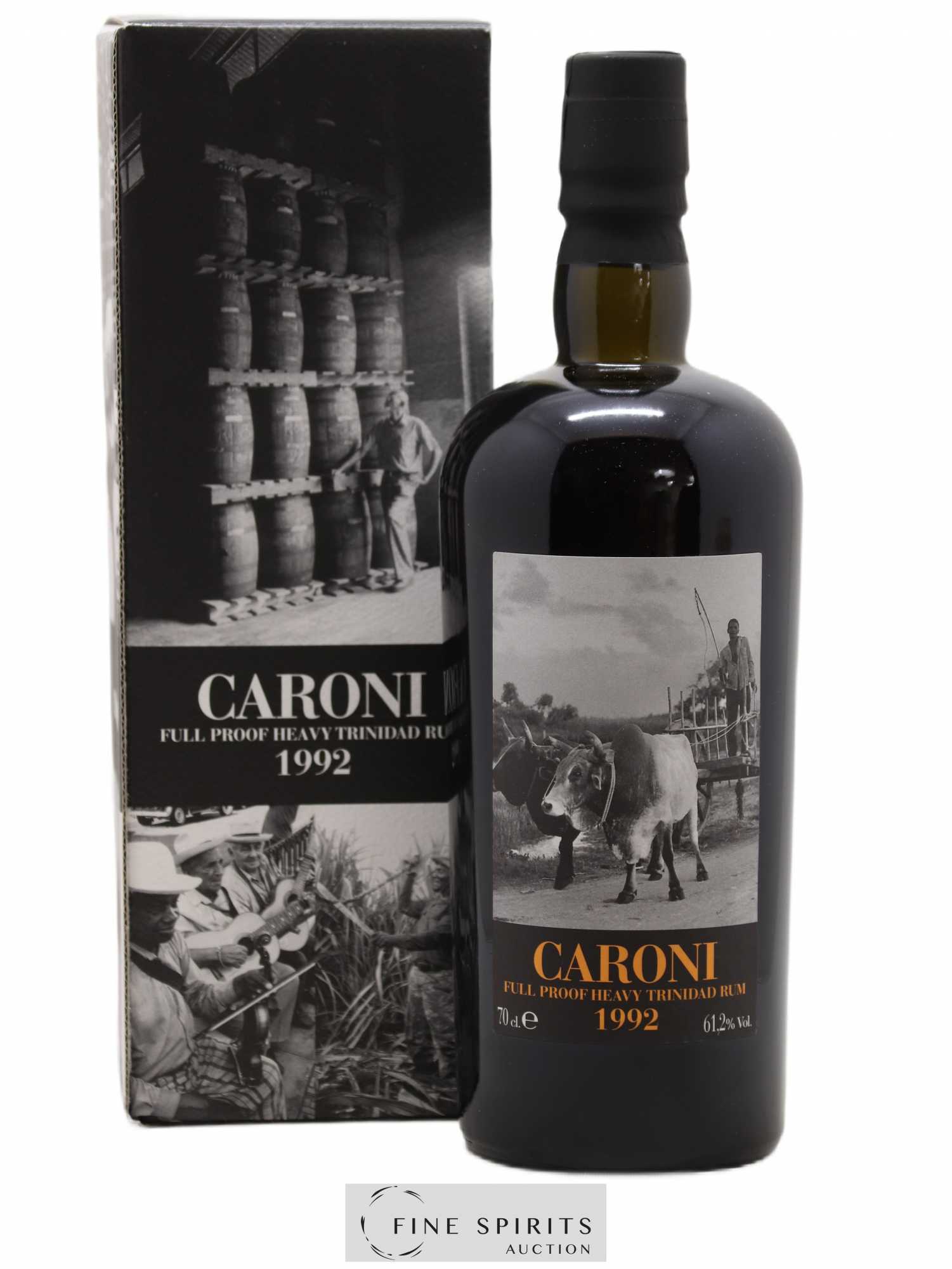 Caroni 18 years 1992 Velier Stock of 14 Casks 6253 bottles - bottled 2010 Full Proof - Lot de 1 bouteille - 0