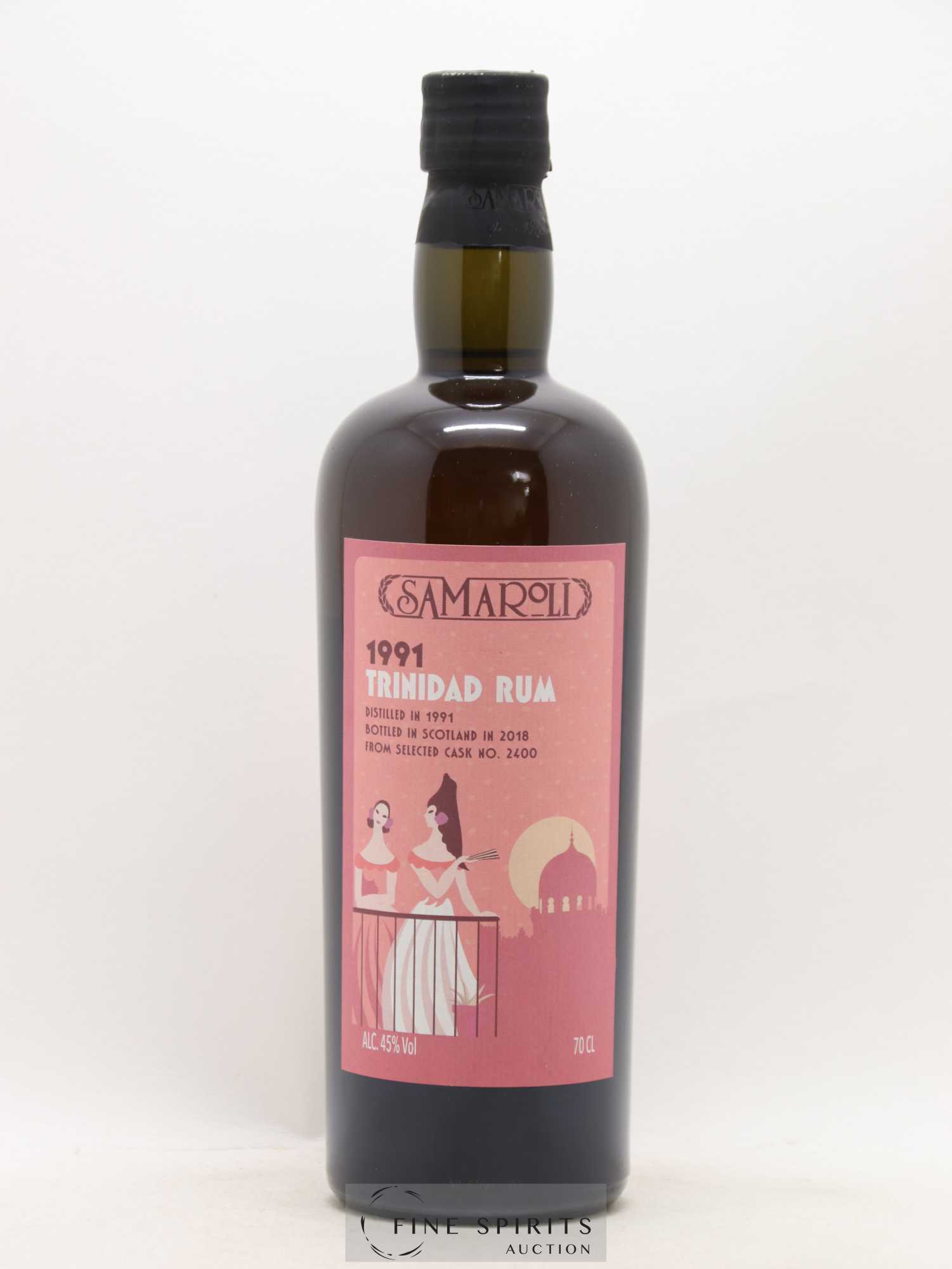 Samaroli 1991 Of. Cask n°2400 - One of 345 - bottled 2018 - Lot de 1 bouteille - 1
