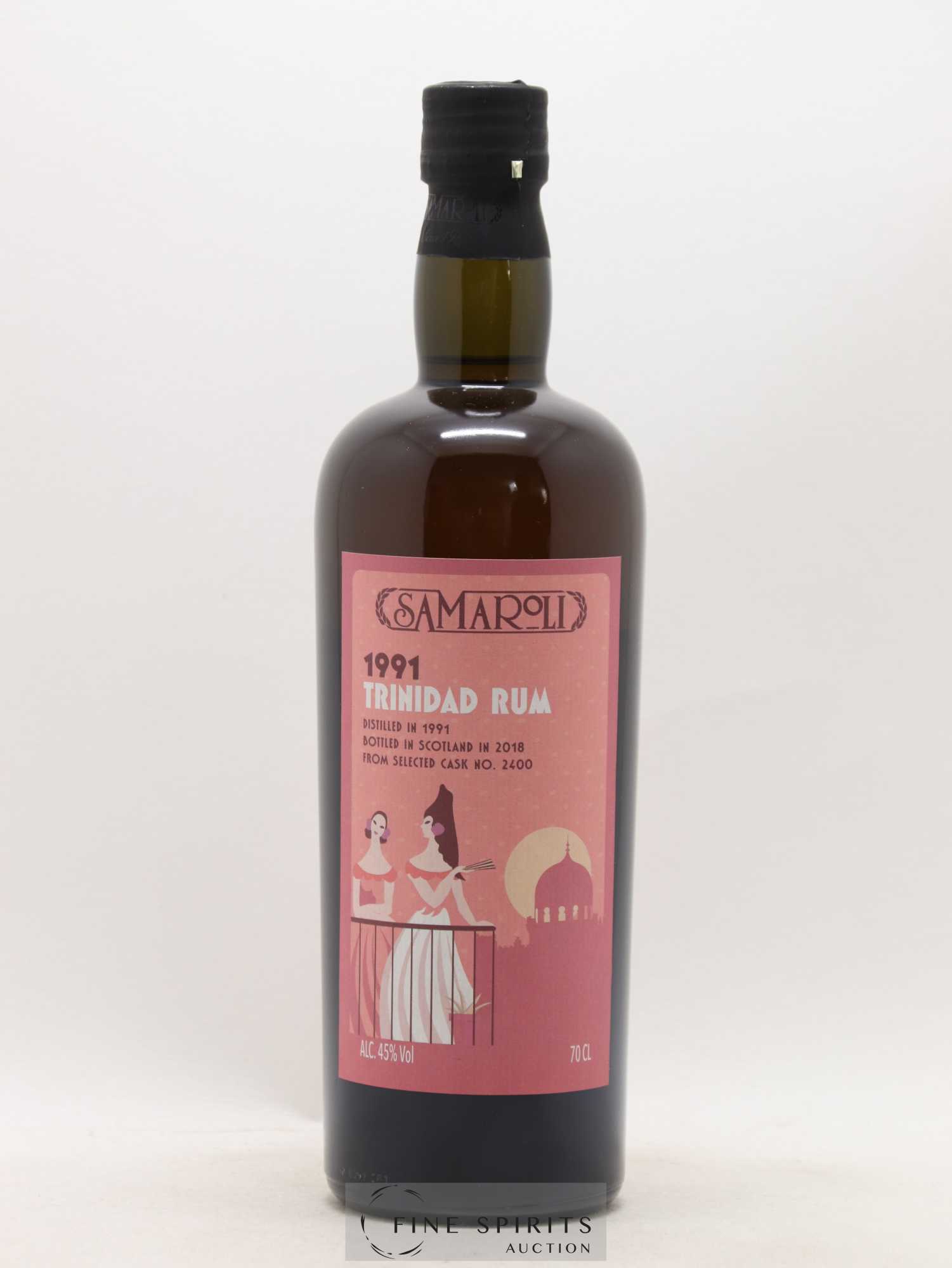 Samaroli 1991 Of. Cask n°2400 - One of 345 - bottled 2018 - Lot de 1 bouteille - 1