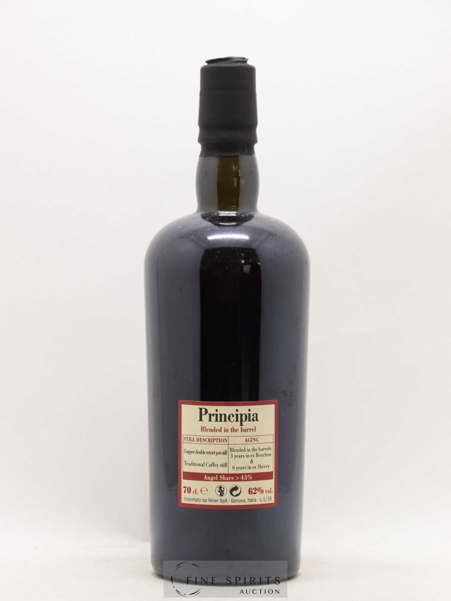 Foursquare 9 years 2008 Velier Principia Barrel Proof - One of 5400 - bottled 2017 Double Maturation - Lot de 1 bouteille - 2