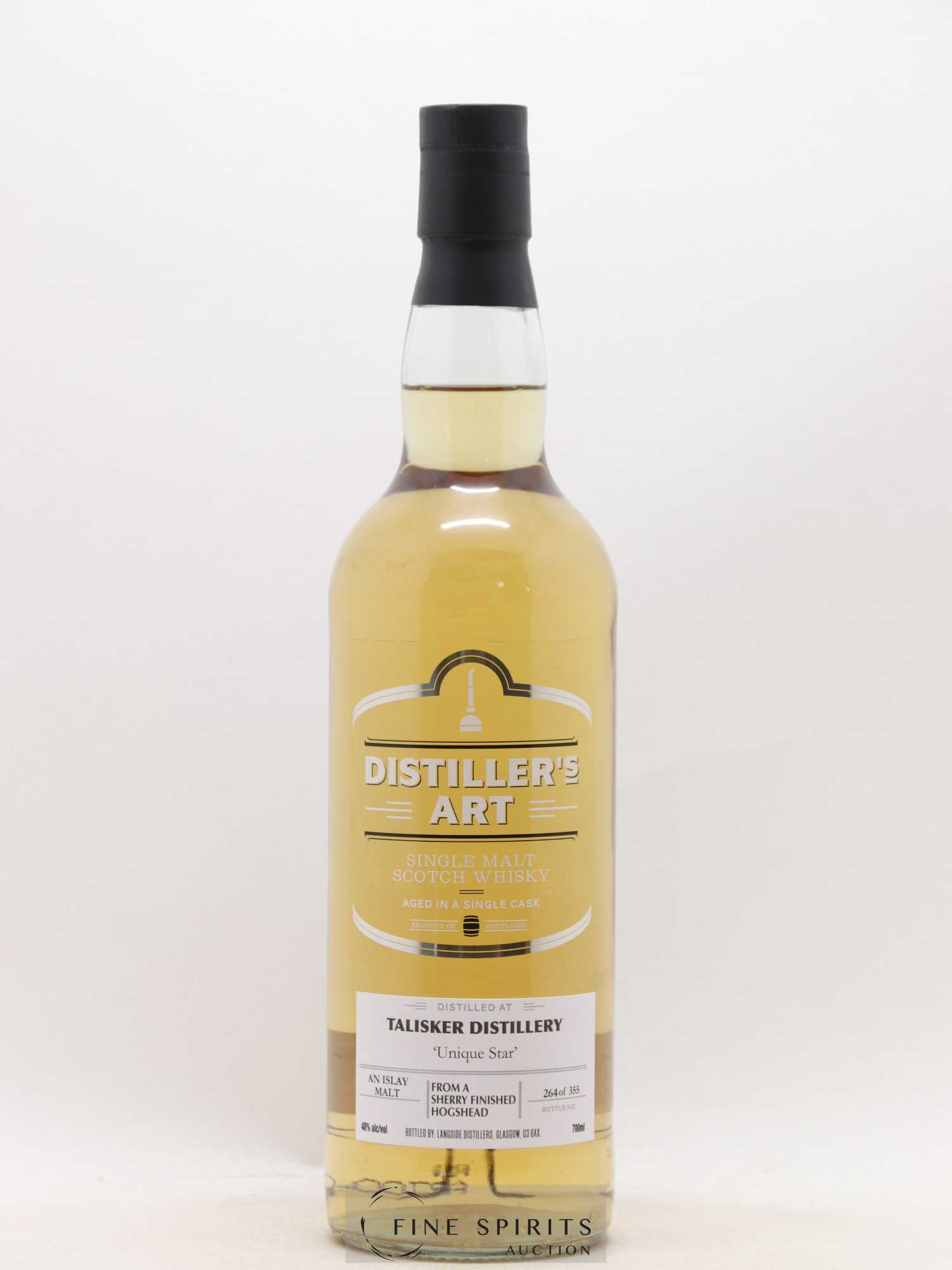 Talisker Langside Distillers Unique Star Sherry Hogshead - One of 355 Distiller's Art - Lot de 1 bouteille - 1