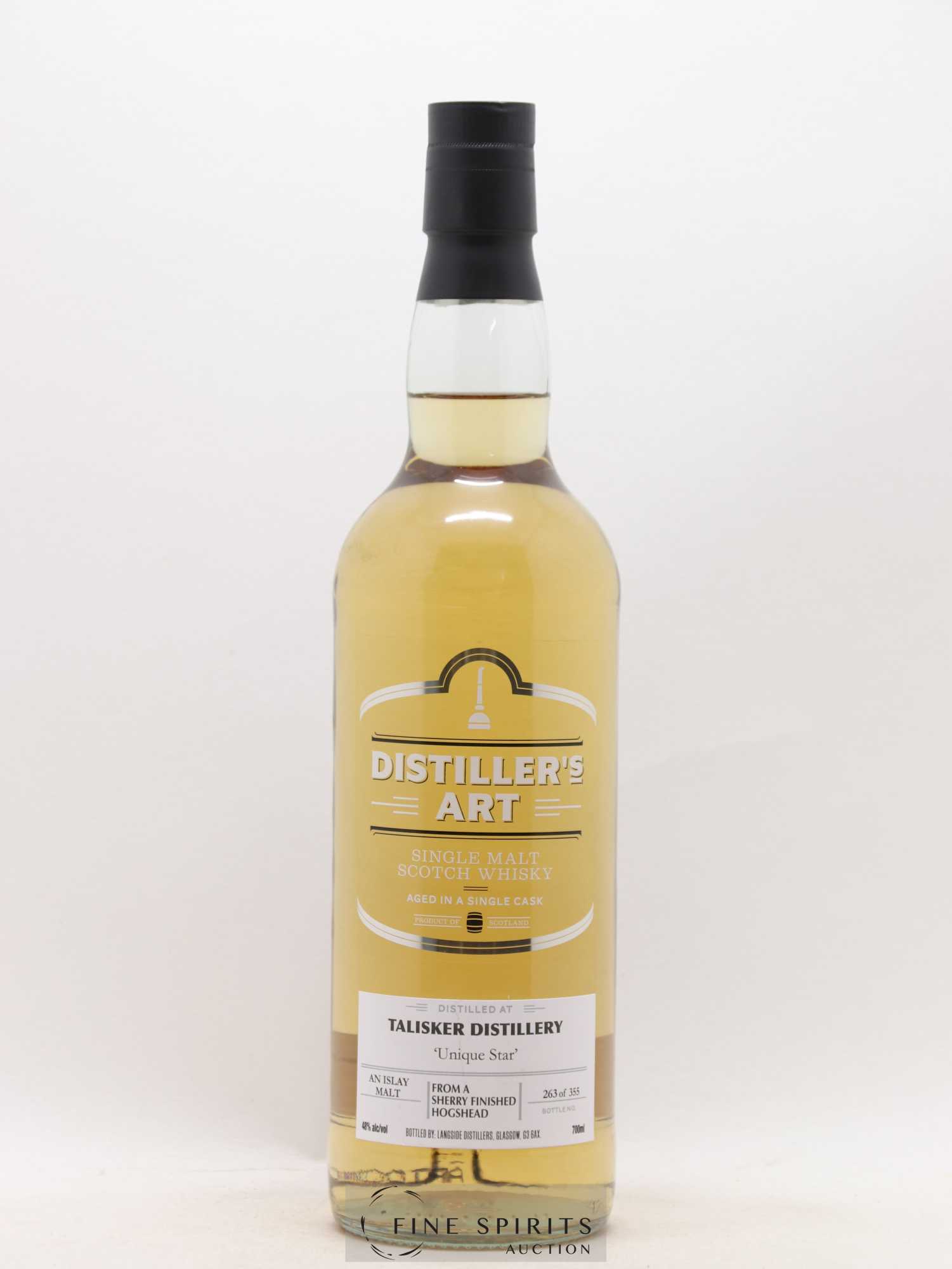Talisker Langside Distillers Unique Star Sherry Hogshead - One of 355 Distiller's Art - Lot de 1 bouteille - 1