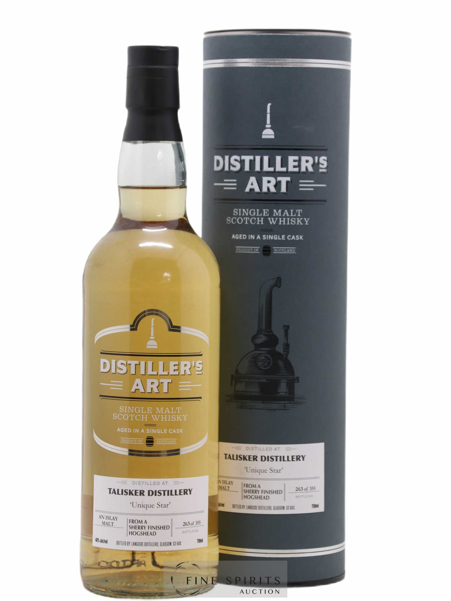Talisker Langside Distillers Unique Star Sherry Hogshead - One of 355 Distiller's Art - Lot de 1 bouteille - 0
