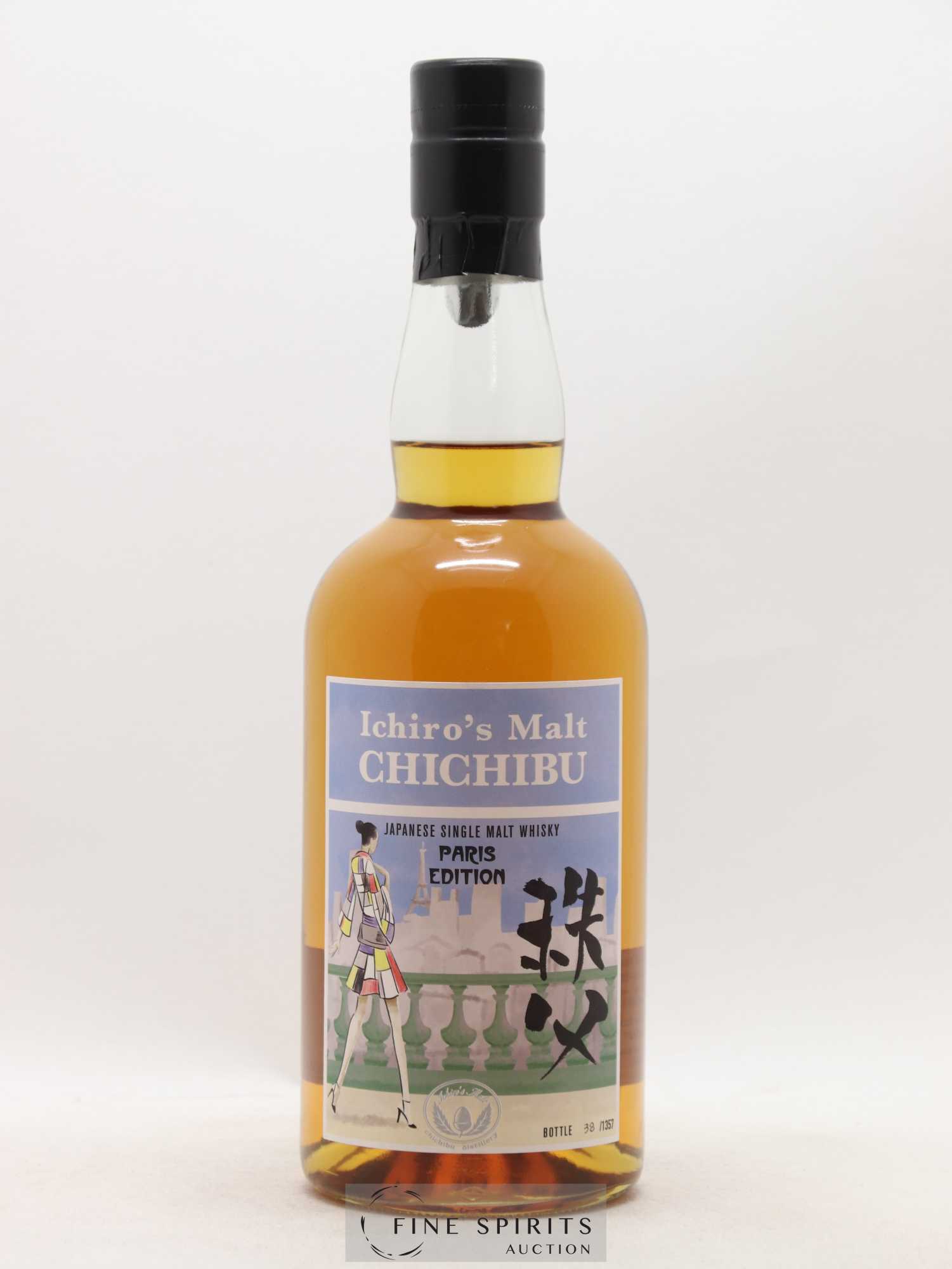 Chichibu Of. Paris Edition 2018 Release - One of 1357 Ichiro's Malt - Lot de 1 bouteille - 1