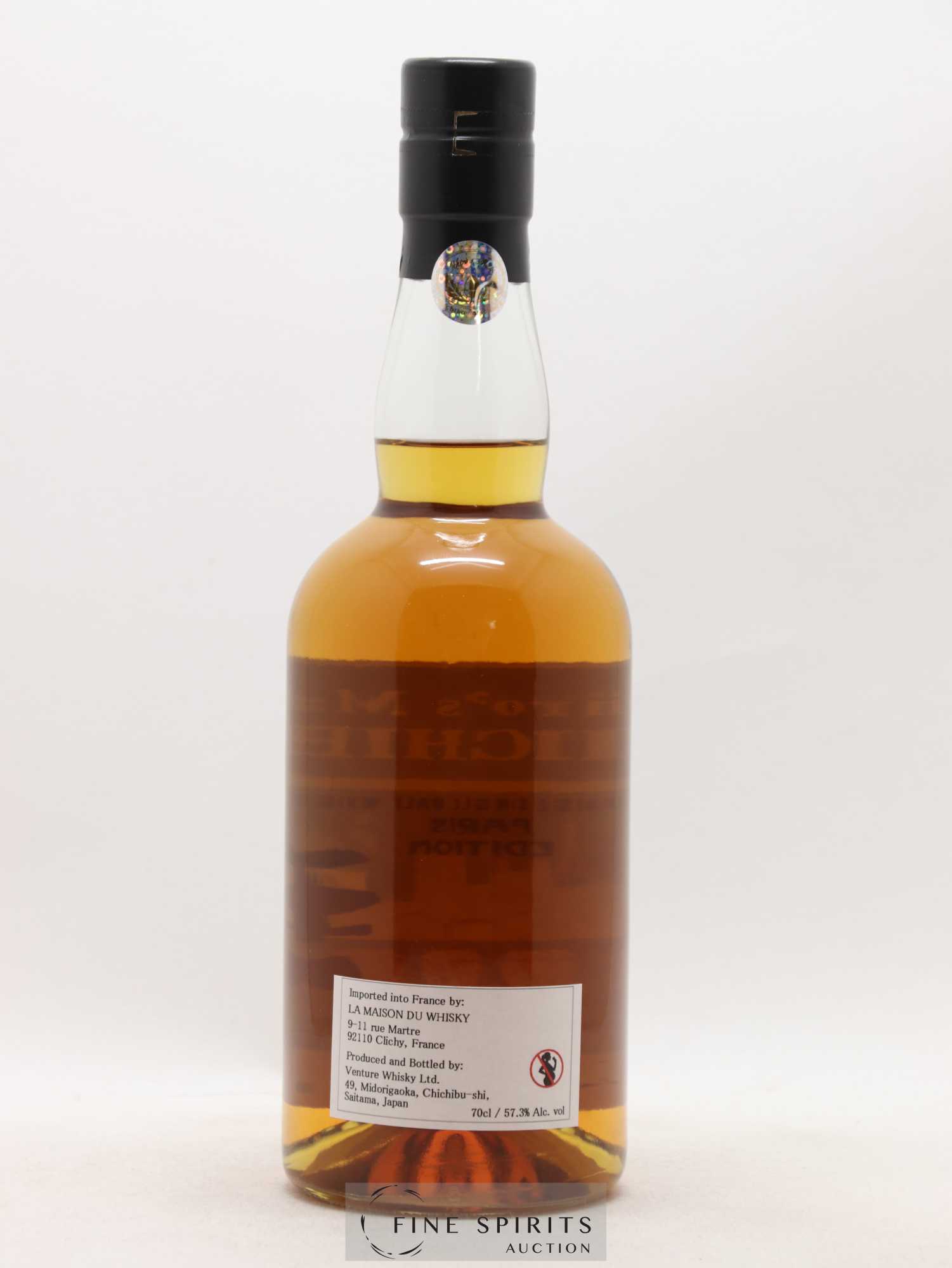 Chichibu Of. Paris Edition 2018 Release - One of 1357 Ichiro's Malt - Lot de 1 bouteille - 2