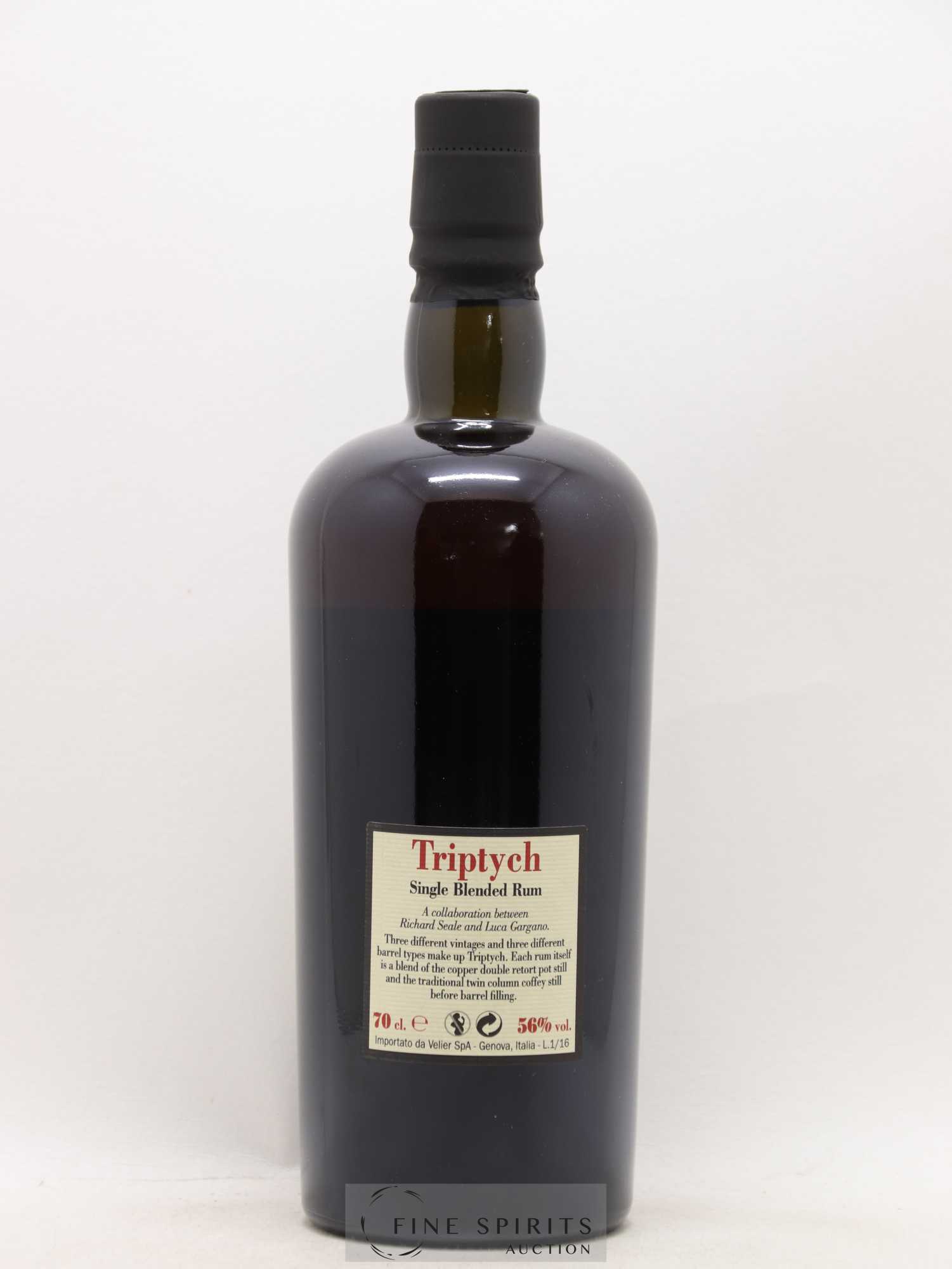 Foursquare Velier Triptych One of 5400 - bottled 2016 - Lot de 1 bouteille - 2