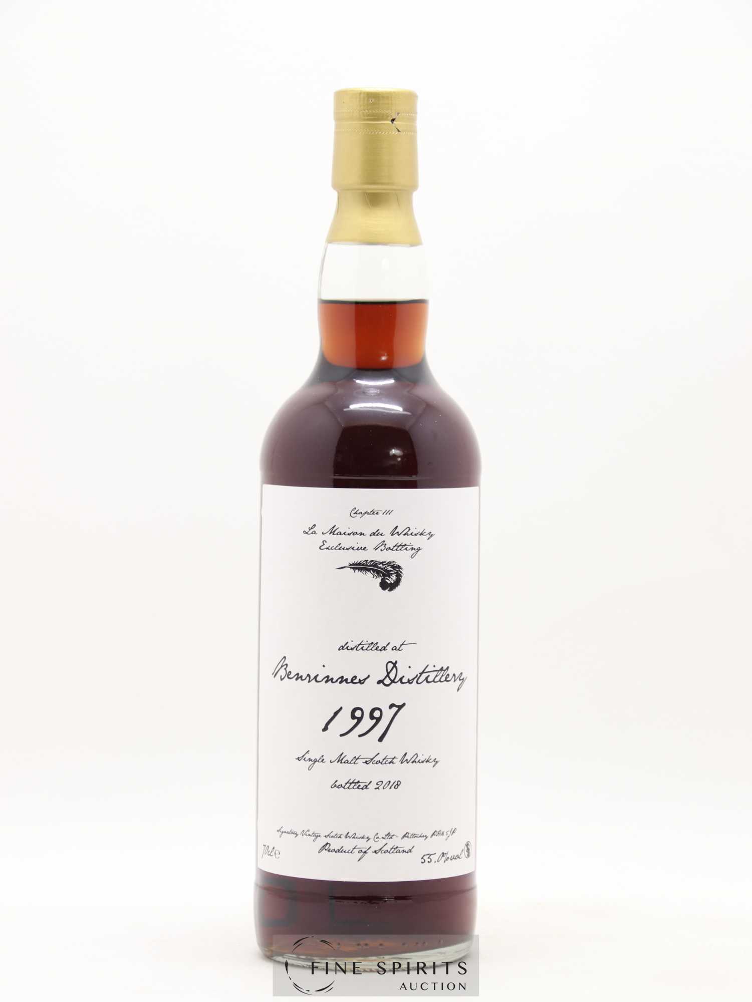 Benrinnes 1997 Signatory Vintage Chapter III Cask n°9734 - One of 239 - bottled 2018 LMDW - Lot de 1 bouteille - 1