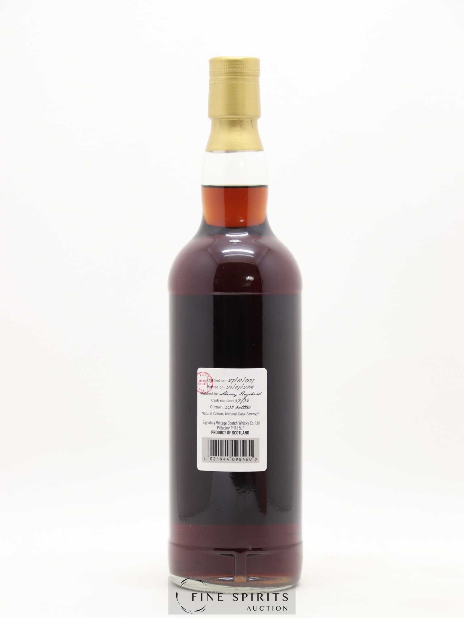 Benrinnes 1997 Signatory Vintage Chapter III Cask n°9734 - One of 239 - bottled 2018 LMDW - Lot de 1 bouteille - 2