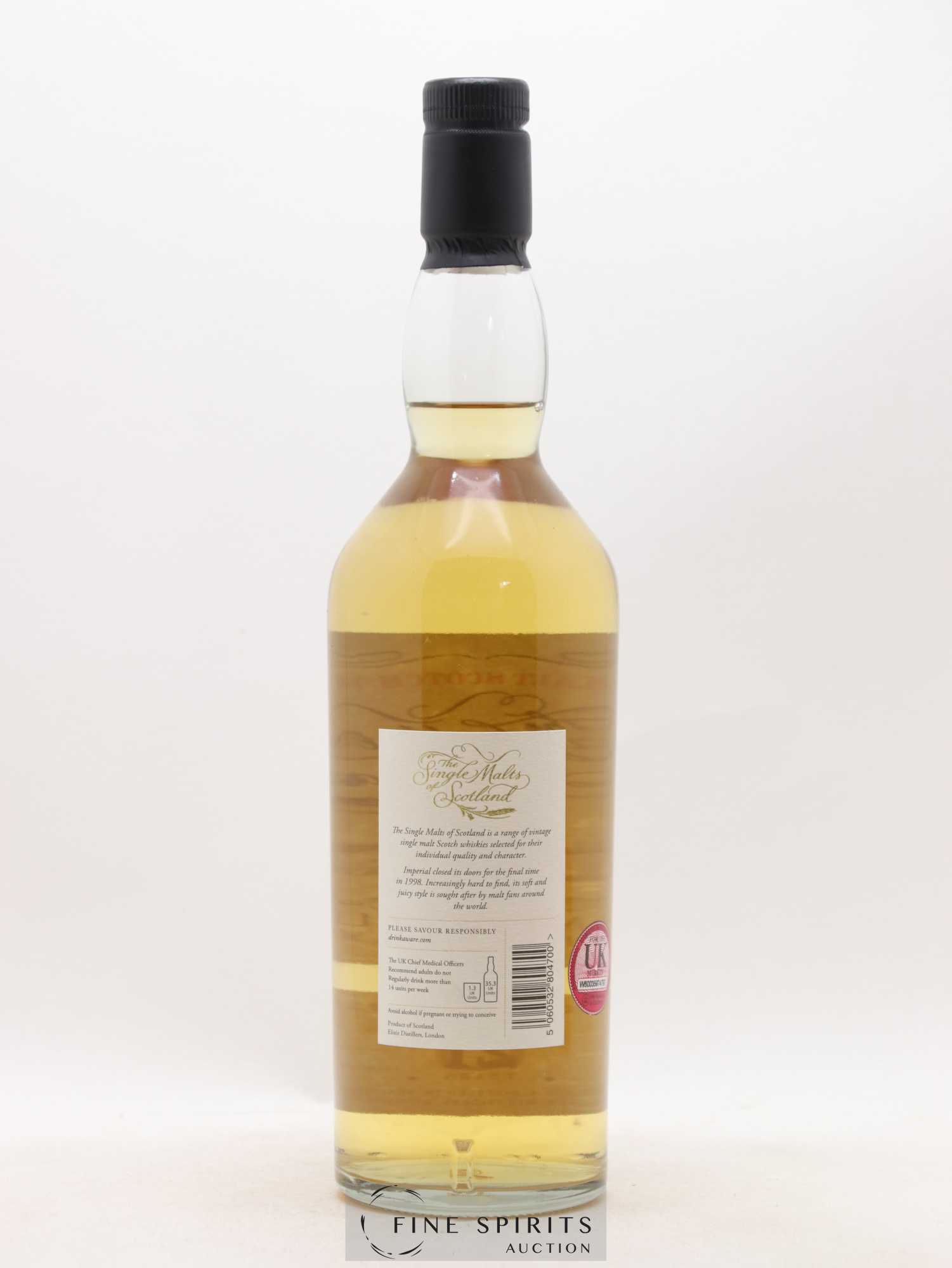 Imperial 21 years 1997 Elixir Distillers Bourbon Barrel n°2472 - One of 215 - bottled 2018 The Single Malts of Scotland - Lot de 1 bouteille - 2