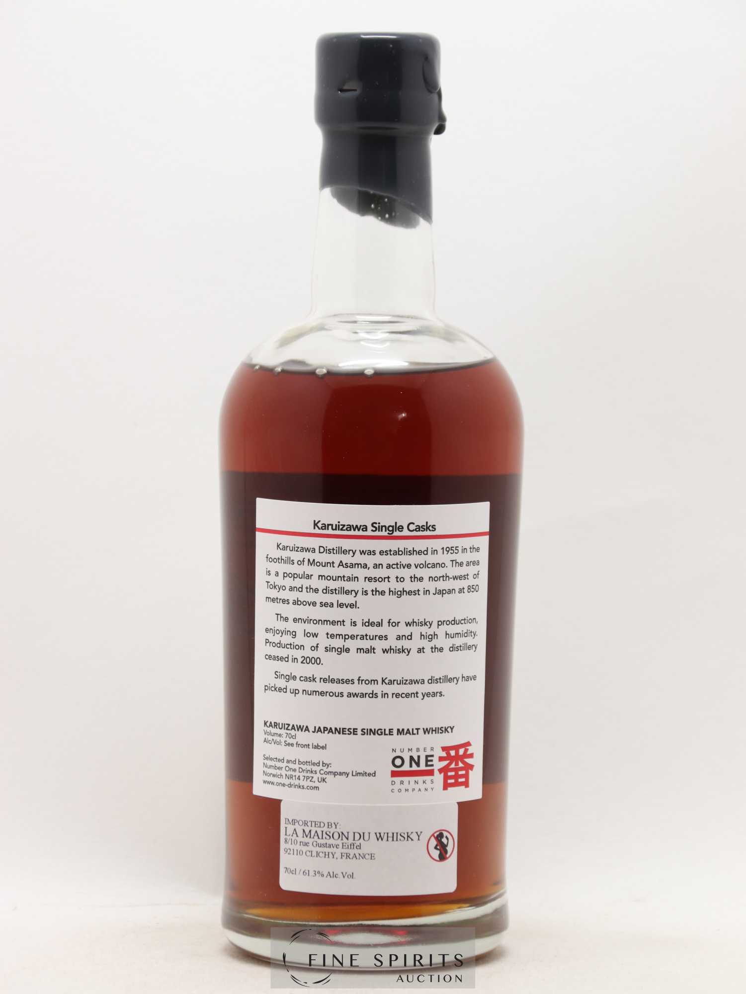 Karuizawa 1969 Number One Drinks Vintage Ex-Bourbon Cask n°8183 - bottled 2012 LMDW - Posten von 1 Flasche - 2