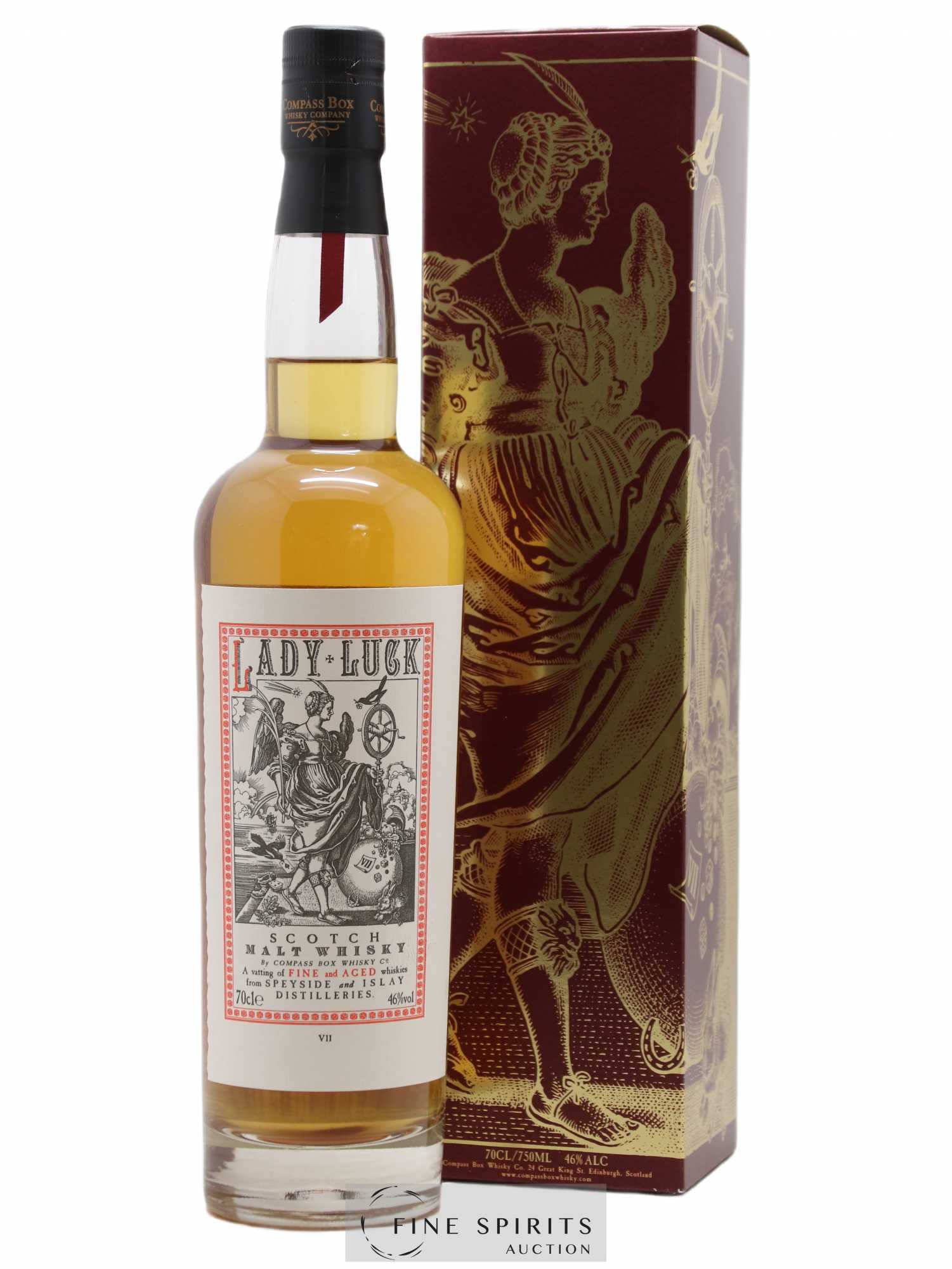 Lady Luck Compass Box VII Limited Release of 754 - bottled 2009 - Lot de 1 bouteille - 0