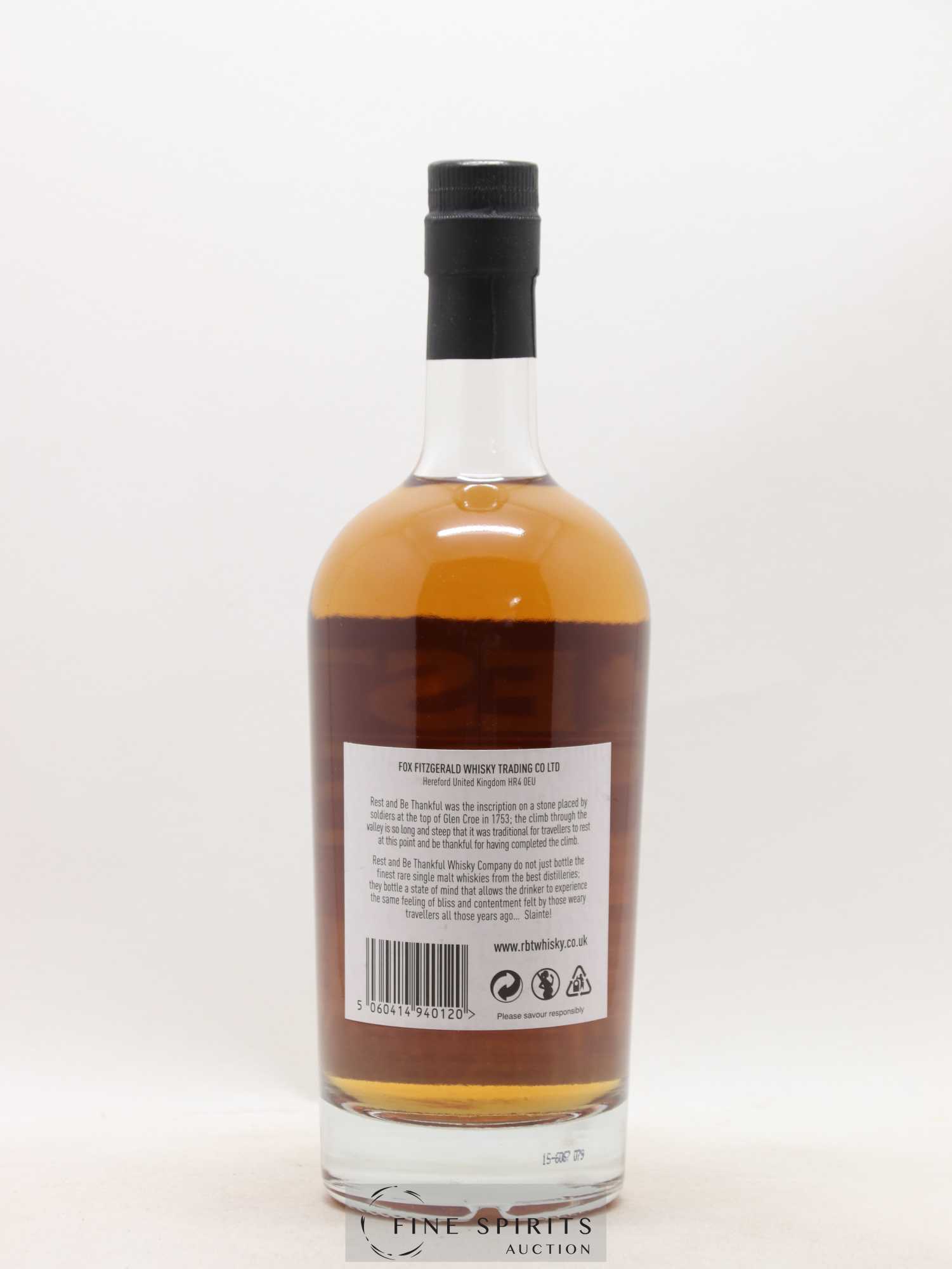 Octomore 7 years 2008 Rest & Be Thankful French Oak Cask n°B2008000911 - One of 307 - bottled 2015 Limited Edition - Lot de 1 bouteille - 2